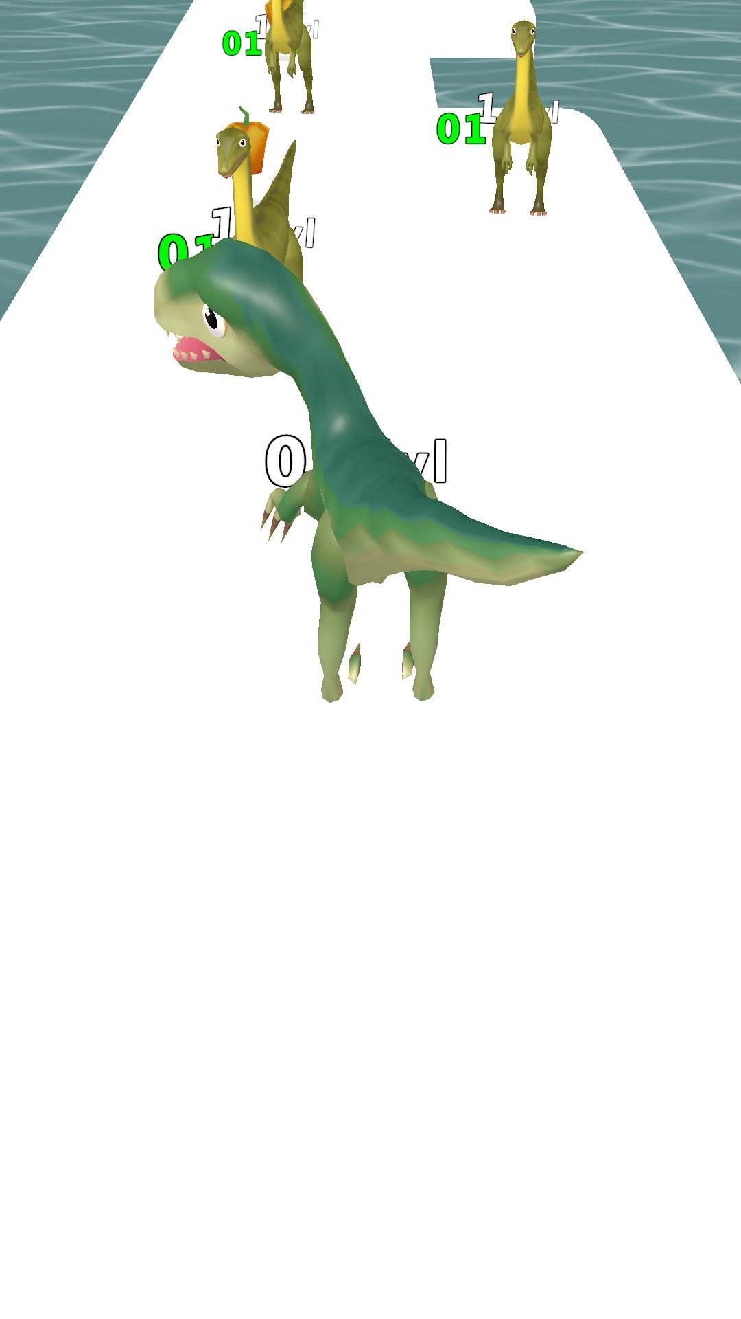 اسکرین شات 4 بازی Dino Run- Dinosaur Games