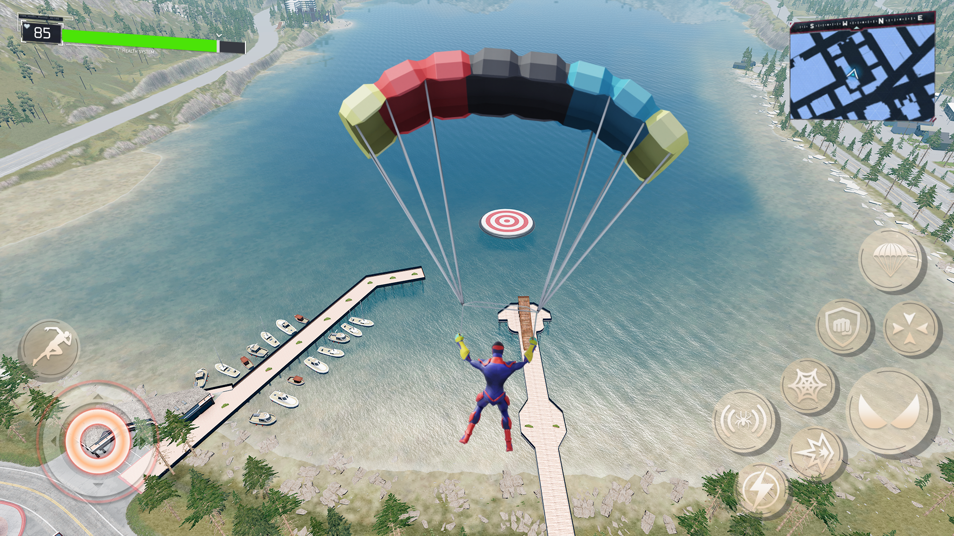اسکرین شات 4 بازی Hero Rope: City Battle
