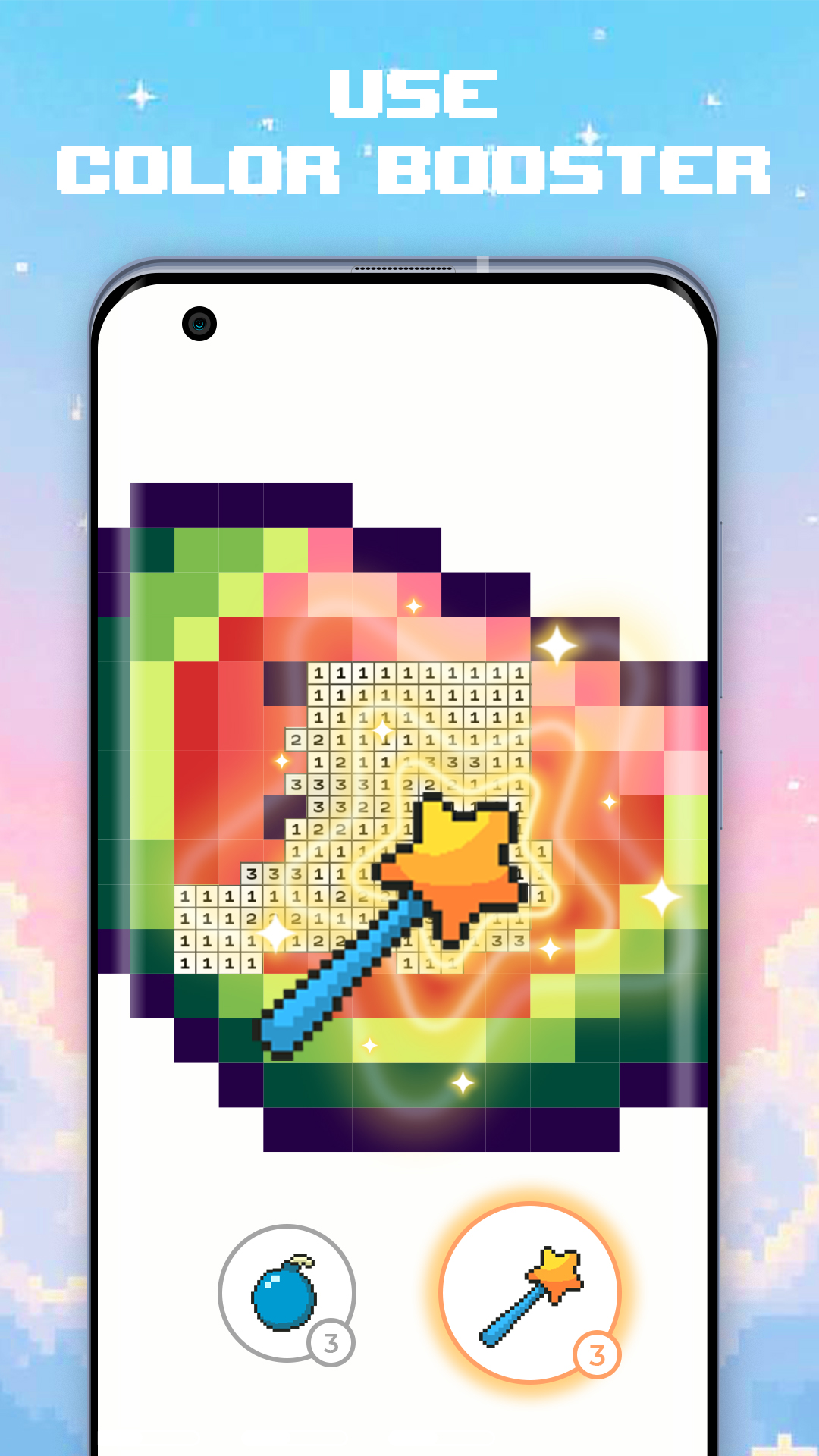 اسکرین شات 3 بازی Pixel Paint - Coloring Book