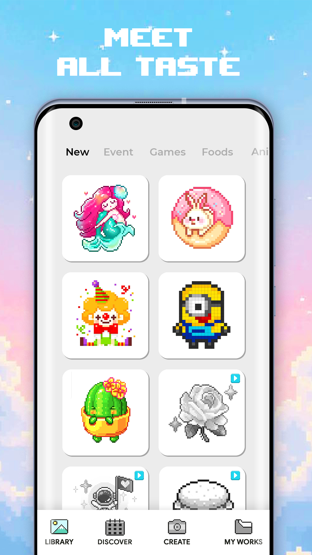 اسکرین شات 2 بازی Pixel Paint - Coloring Book