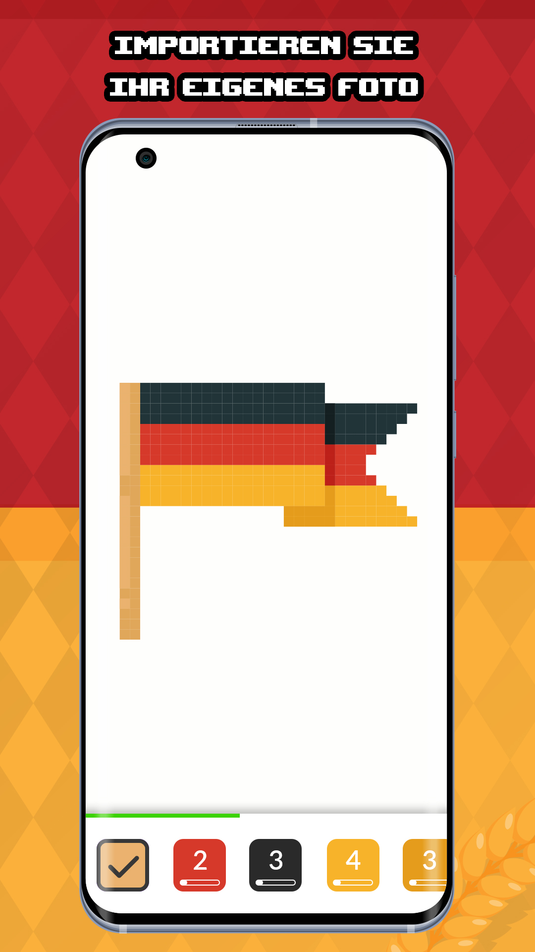 اسکرین شات 3 بازی Pixel Paint: Farbe nach Nummer