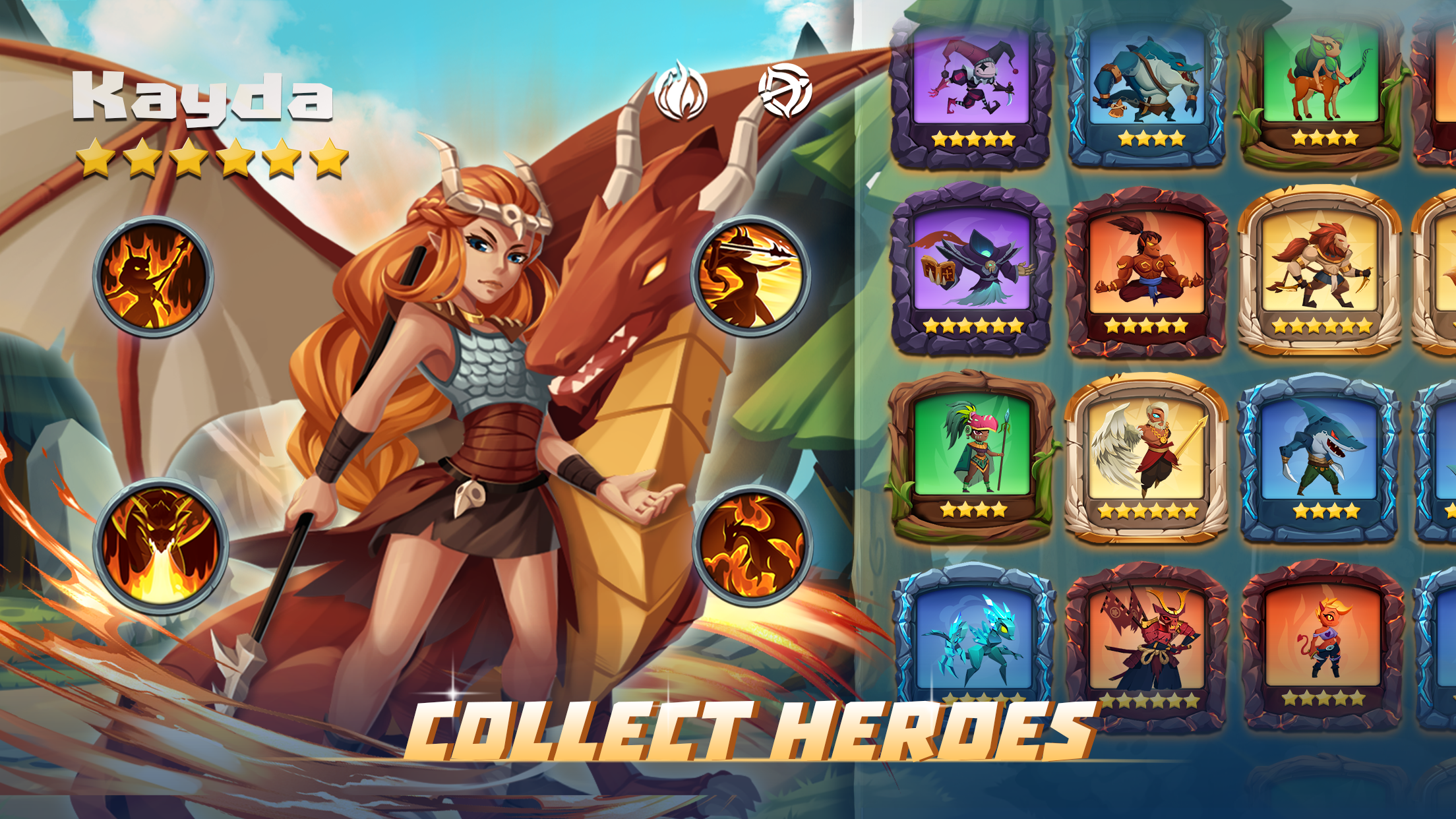 اسکرین شات 1 بازی AFK Monster: Idle Hero Summon
