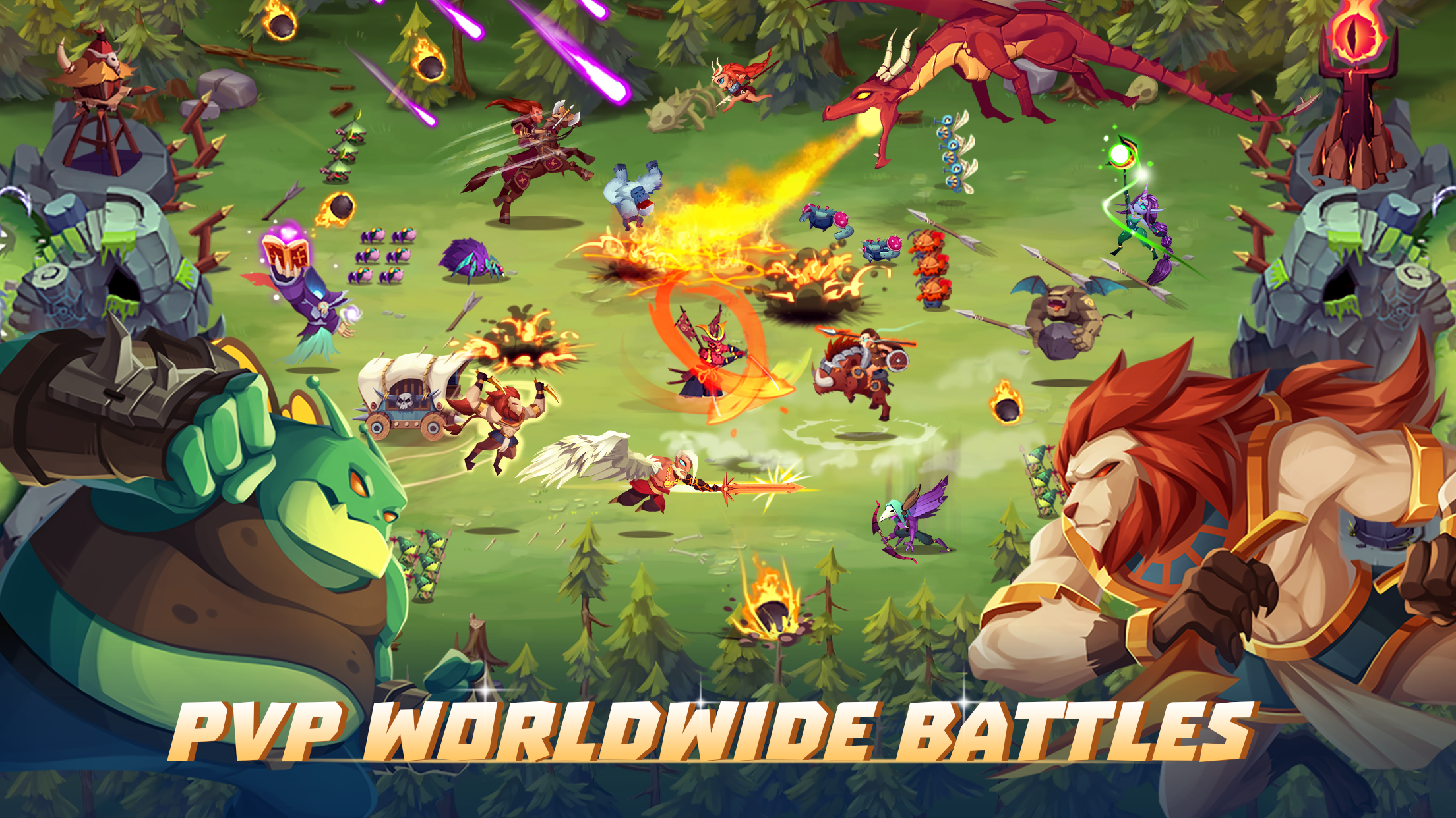 اسکرین شات 3 بازی AFK Monster: Idle Hero Summon
