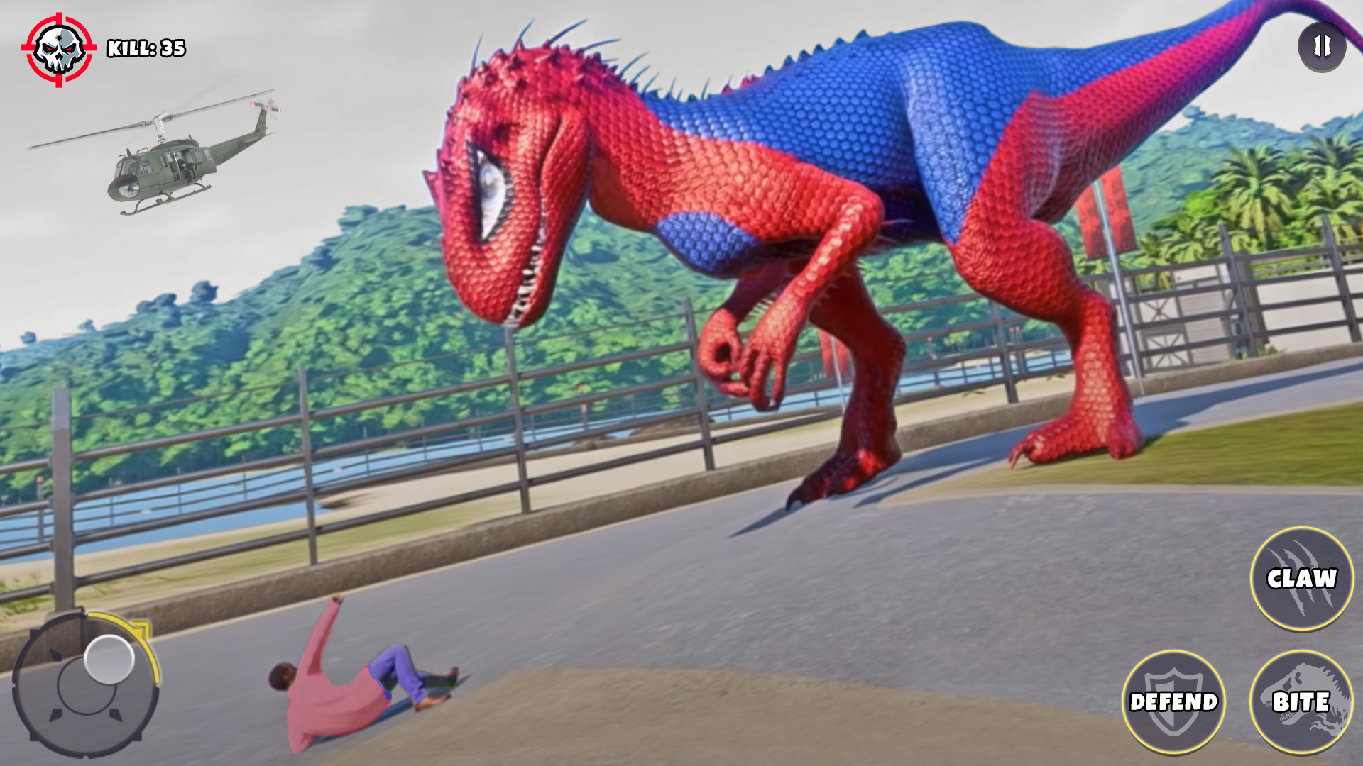 اسکرین شات 1 بازی Dinosaur Game: Dinosaur Hunter