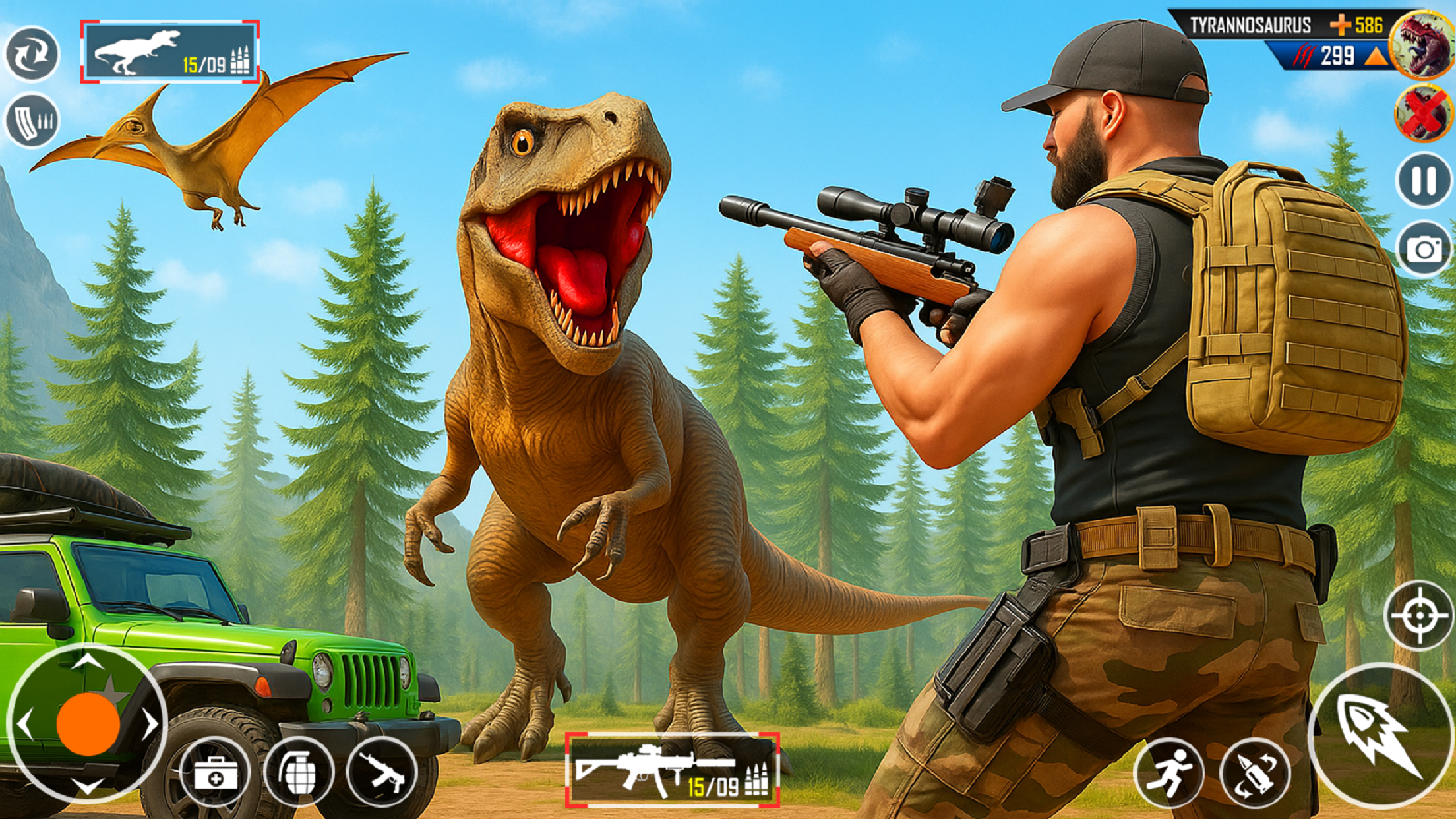 اسکرین شات 7 بازی Dinosaur Family Fun Simulator