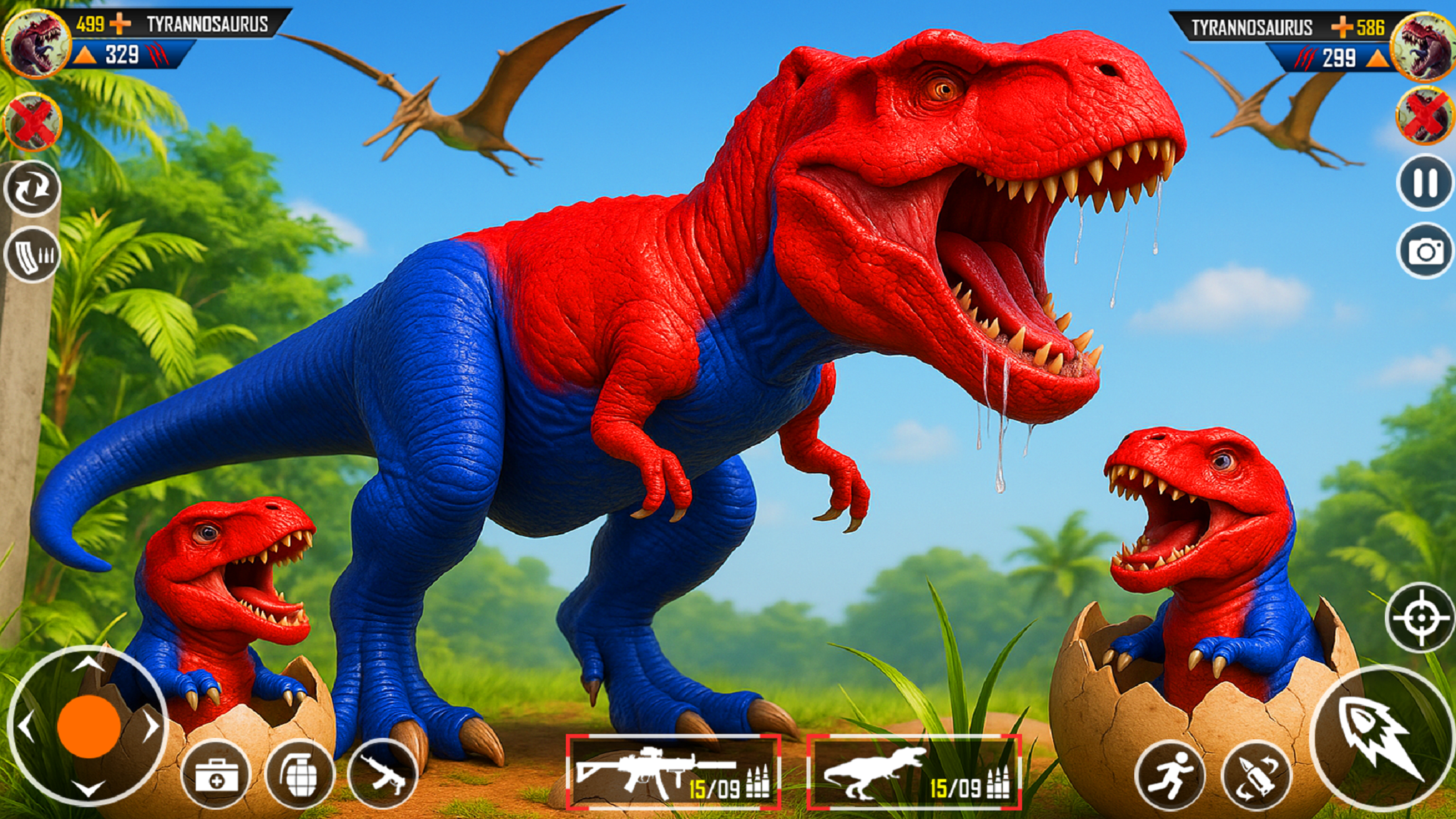اسکرین شات 1 بازی Dinosaur Family Fun Simulator