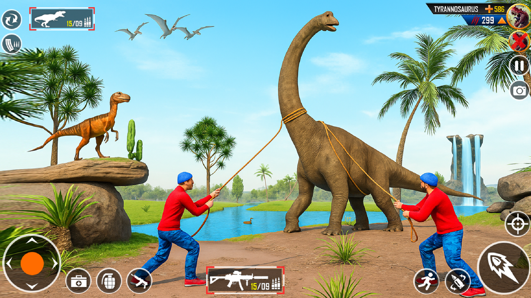 اسکرین شات 6 بازی Dinosaur Family Fun Simulator