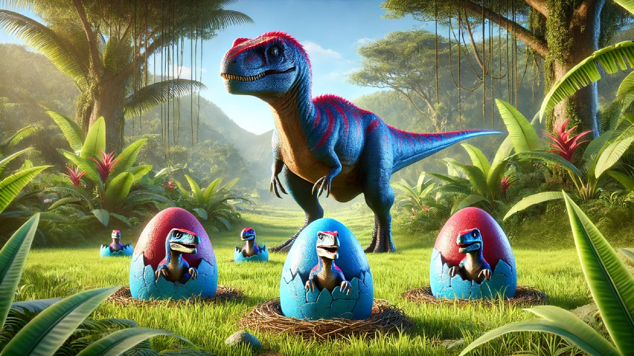 اسکرین شات 4 بازی Dinosaur Life family Simulator