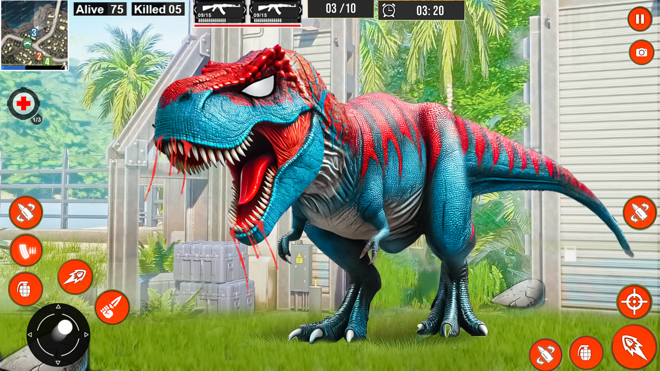 اسکرین شات 3 بازی Dinosaur Life family Simulator