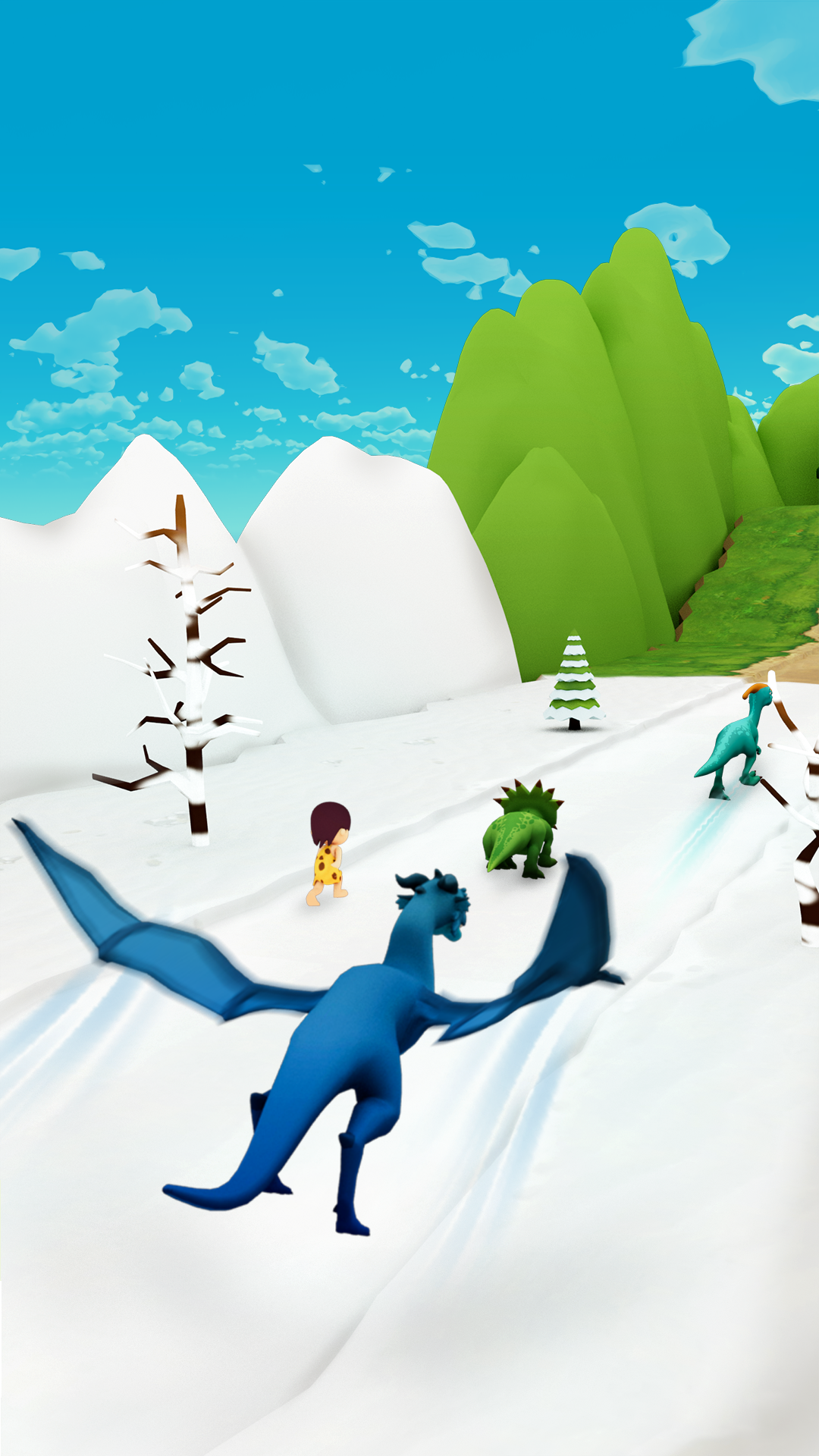 اسکرین شات 6 بازی Dinosaur Shifting Run