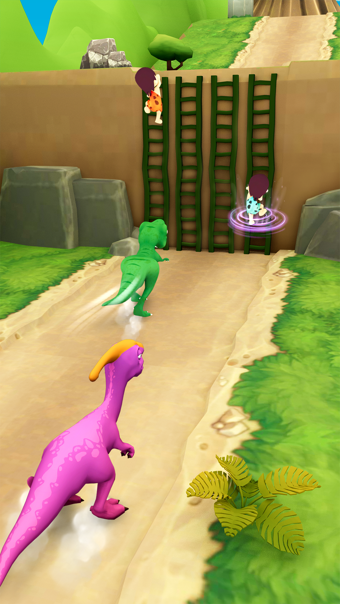 اسکرین شات 3 بازی Dinosaur Shifting Run