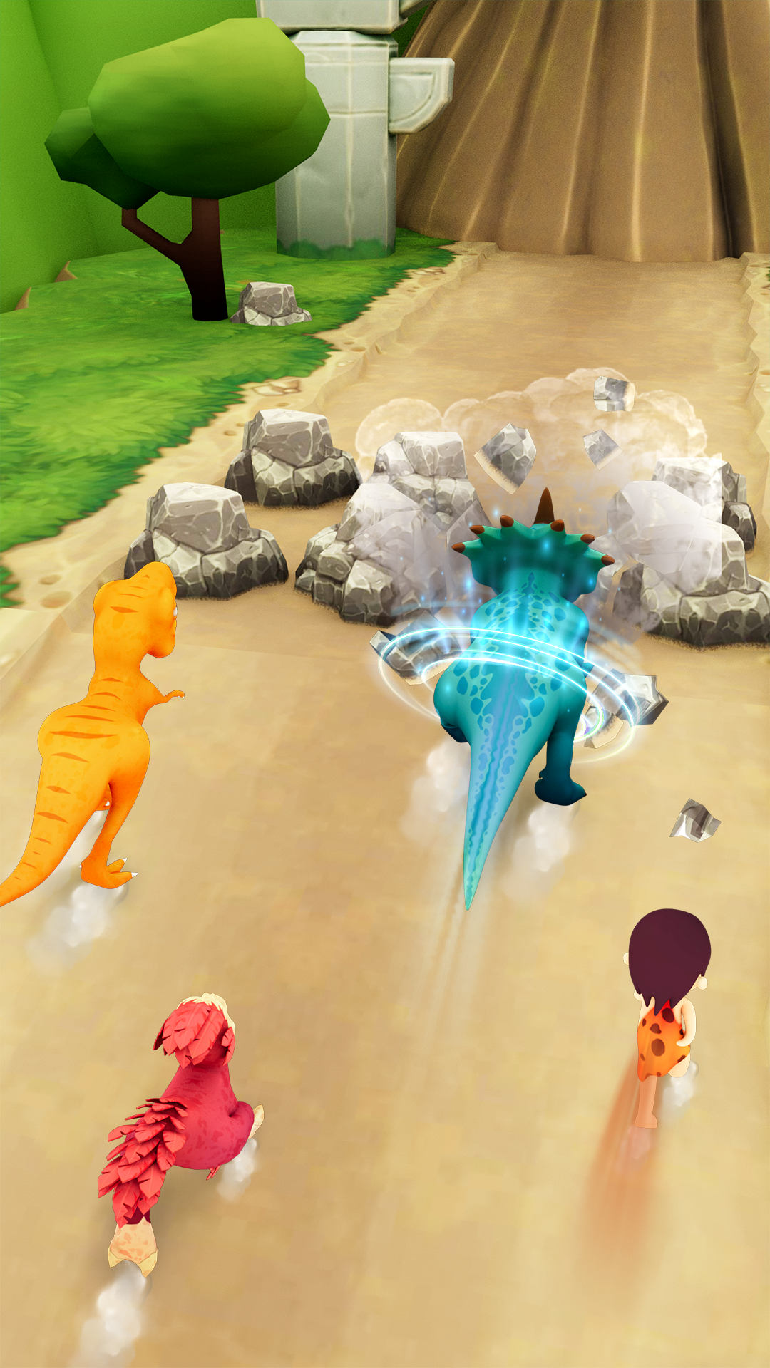 اسکرین شات 5 بازی Dinosaur Shifting Run