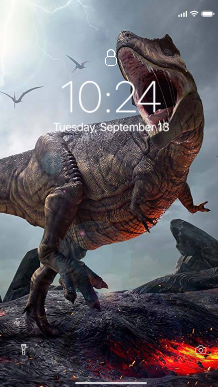 اسکرین شات 8 برنامه Dinosaur Wallpaper
