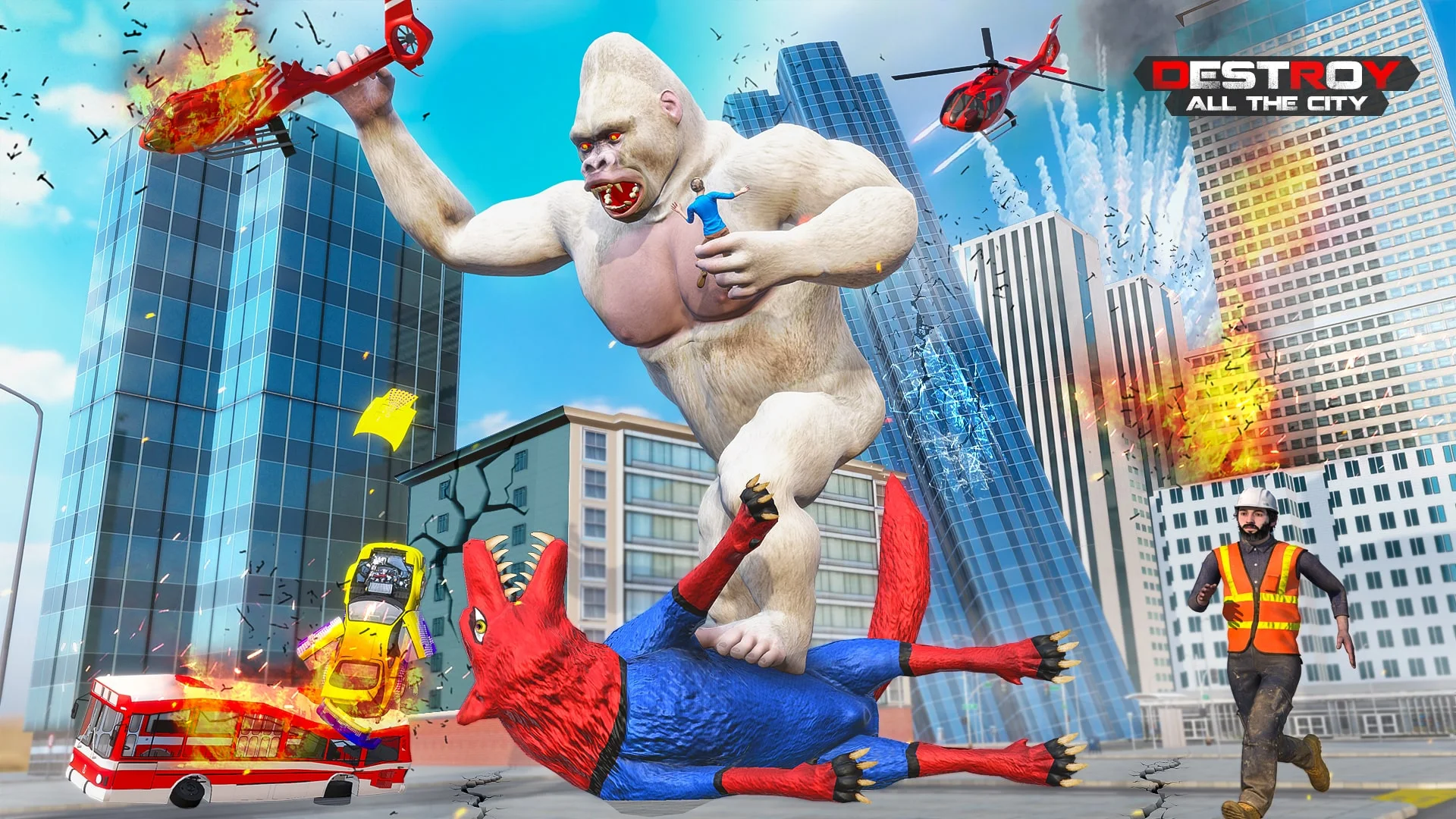 اسکرین شات 7 بازی Giant Gorilla Bigfoot Monster