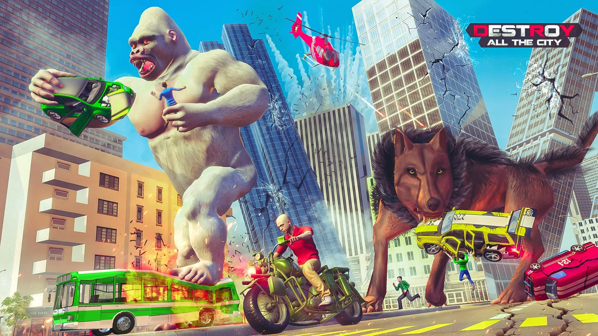 اسکرین شات 8 بازی Giant Gorilla Bigfoot Monster