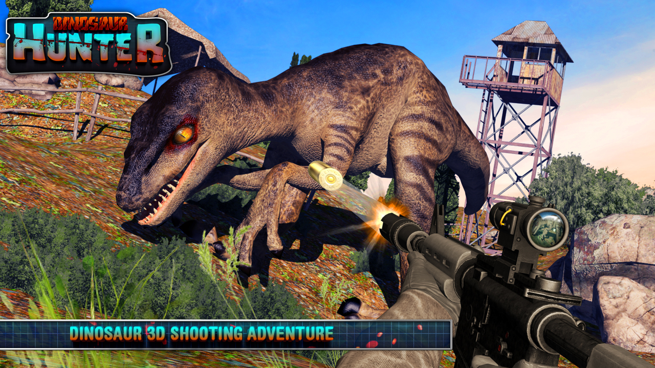 اسکرین شات 5 بازی Real Dinosaur Hunting Gun Game