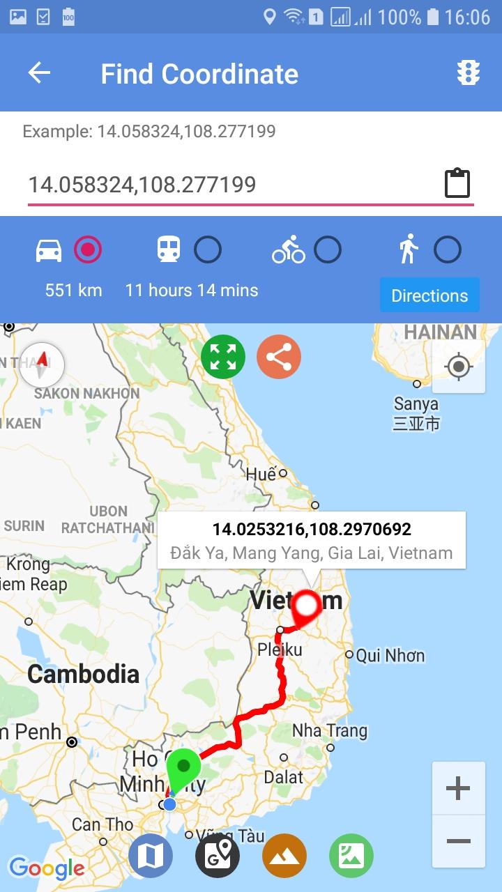 اسکرین شات 6 برنامه Maps Route Finder