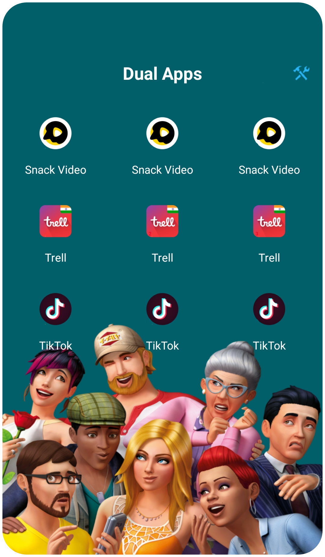 اسکرین شات 3 برنامه Dual App, Parallel Space