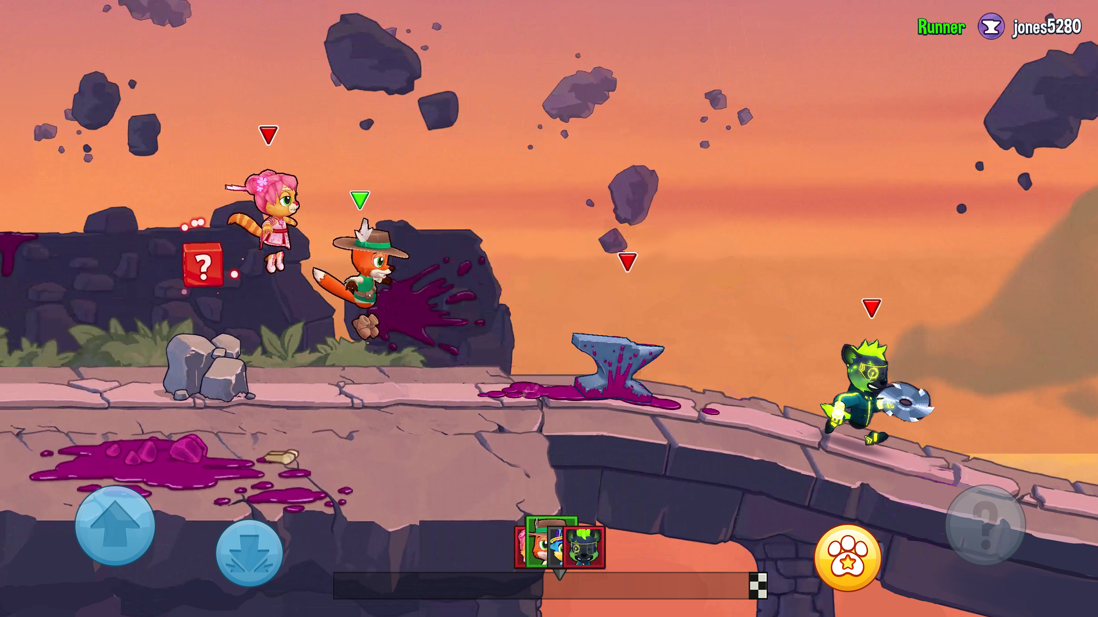اسکرین شات 8 بازی Fun Run 4 - Multiplayer Games