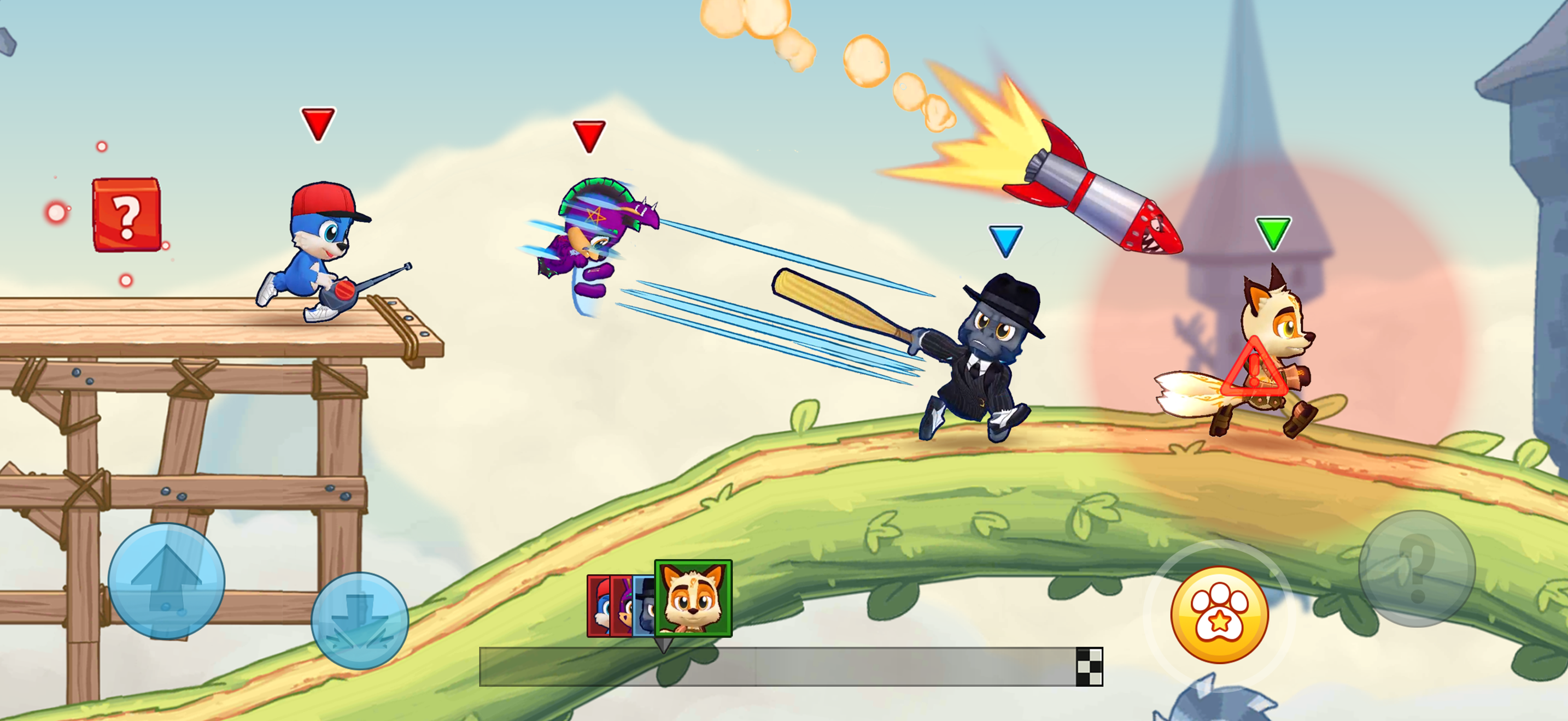 اسکرین شات 7 بازی Fun Run 4: Realtime PvP Race