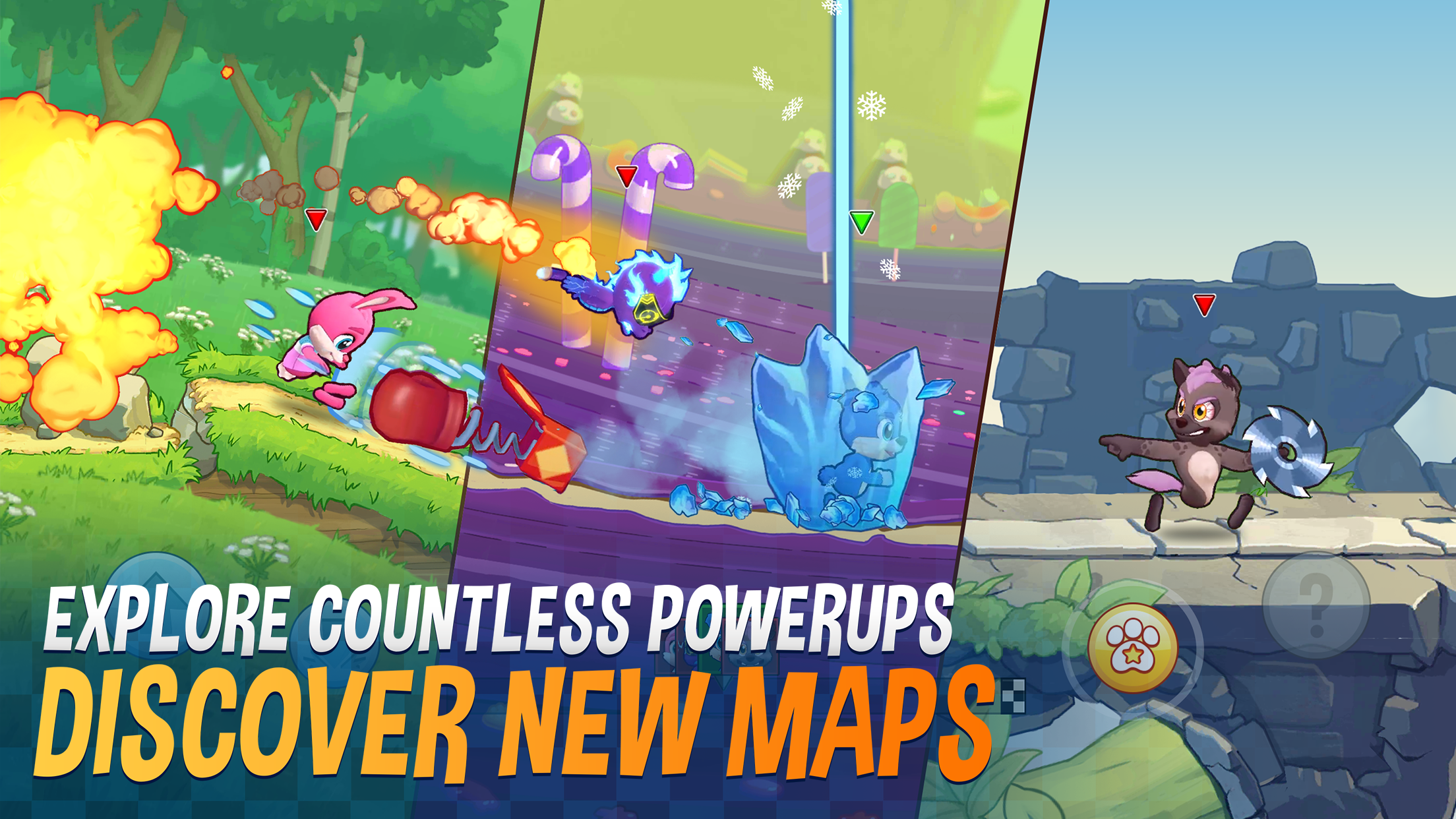 اسکرین شات 2 بازی Fun Run 4 - Multiplayer Games