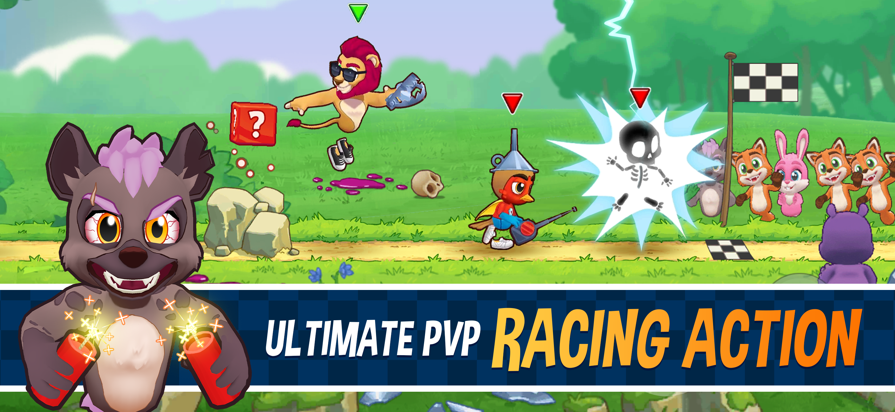 اسکرین شات 1 بازی Fun Run 4: Realtime PvP Race