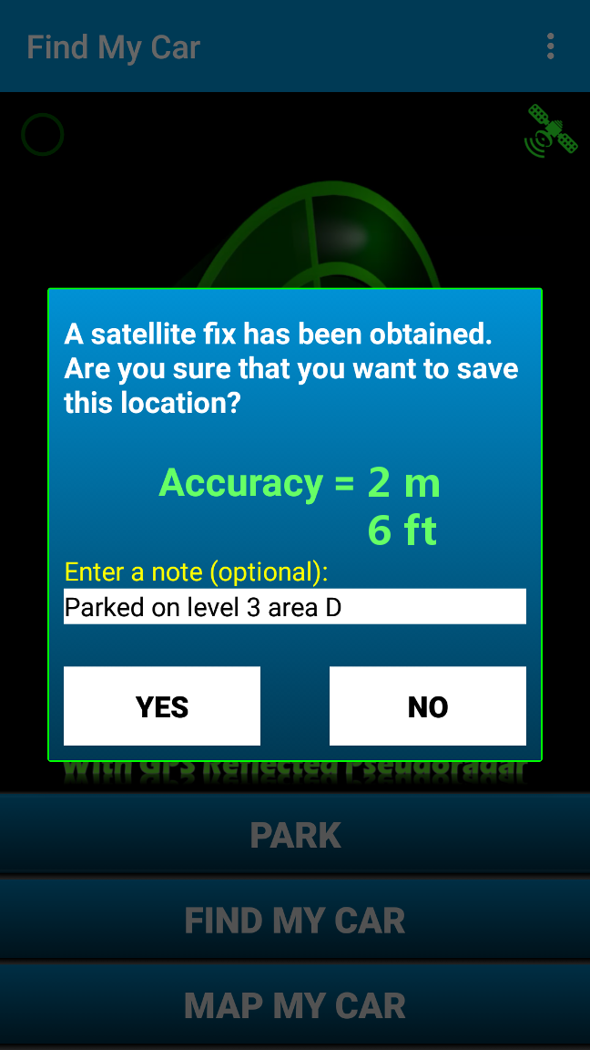 اسکرین شات 7 برنامه Find My Car - GPS Navigation
