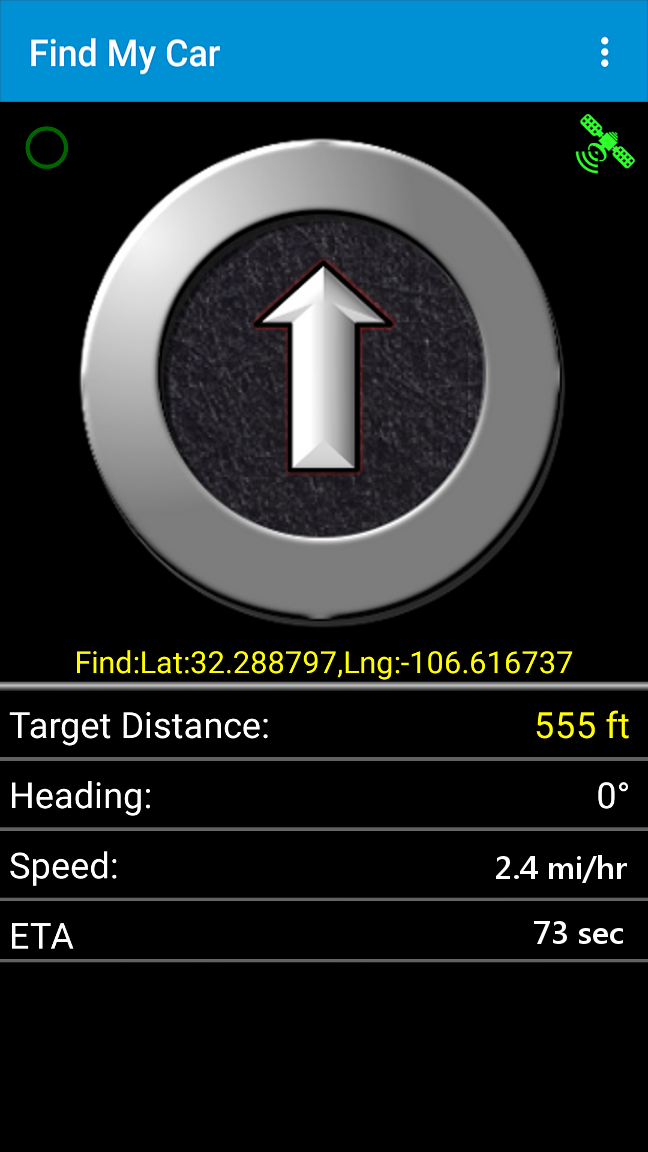 اسکرین شات 3 برنامه Find My Car - GPS Navigation