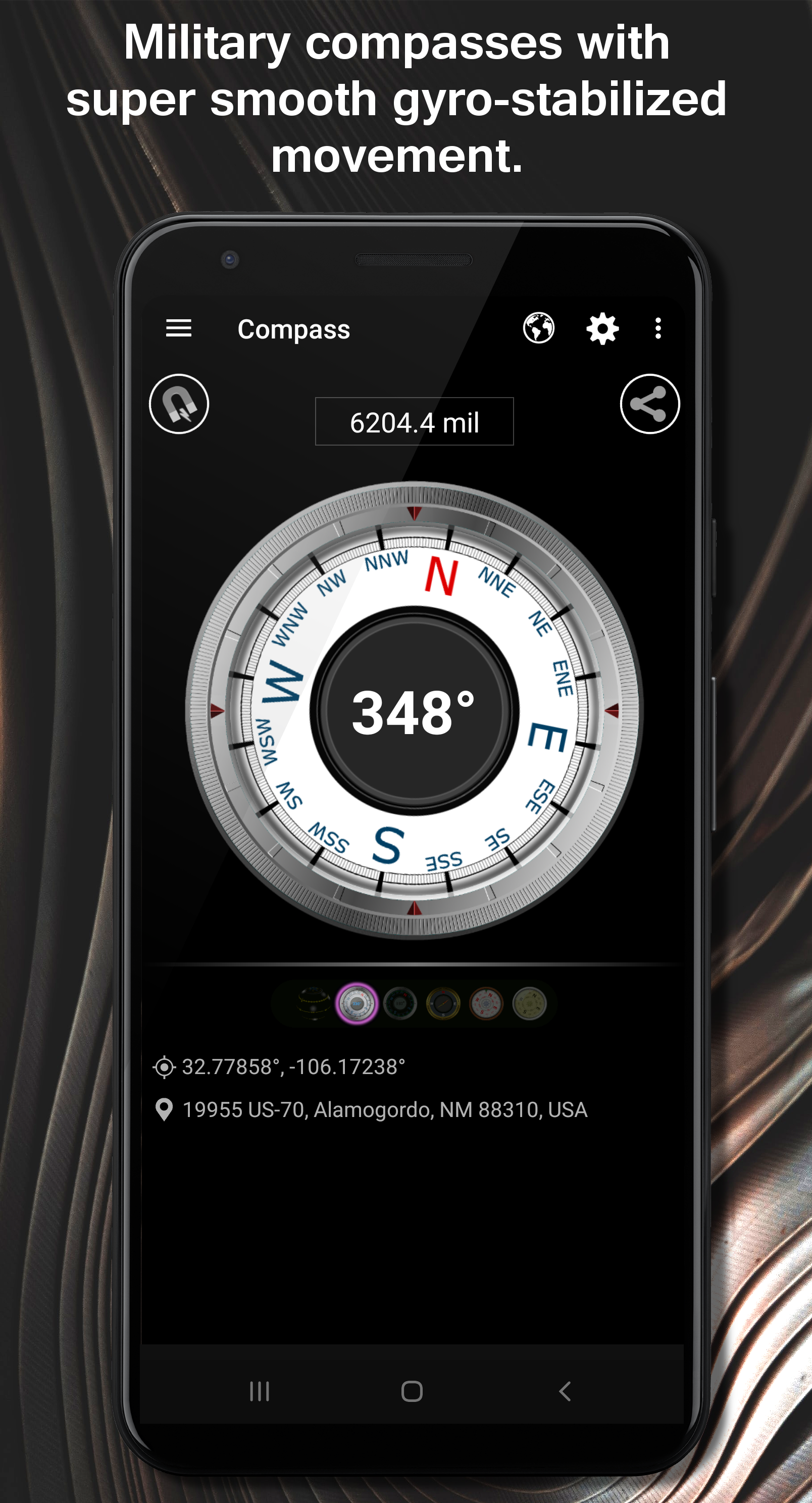 اسکرین شات 3 برنامه DS Compass
