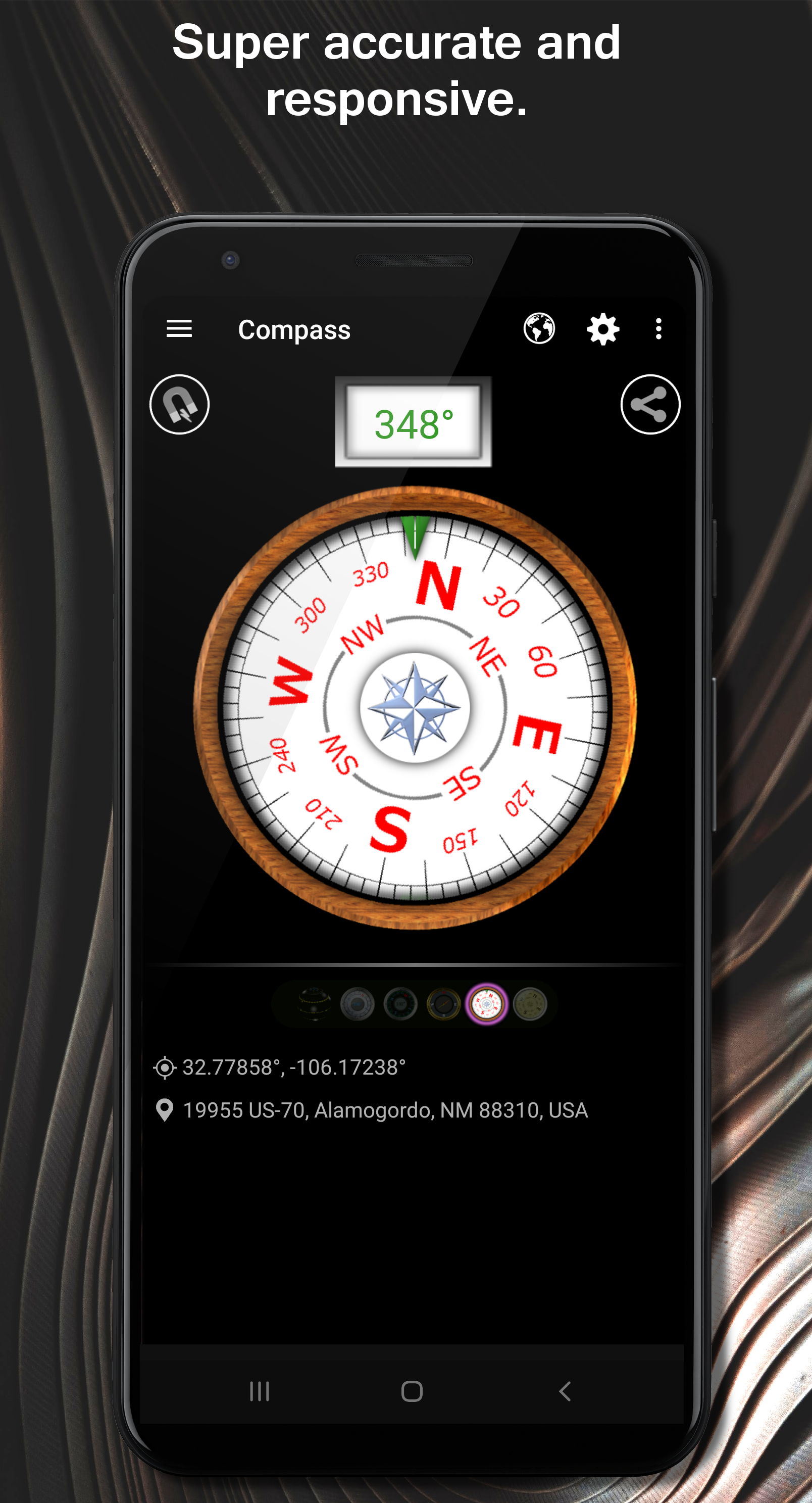 اسکرین شات 6 برنامه DS Compass