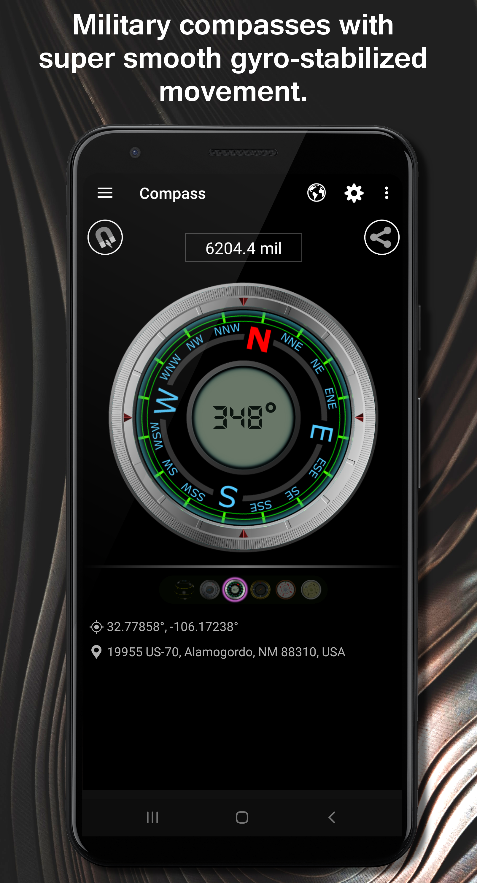 اسکرین شات 4 برنامه DS Compass