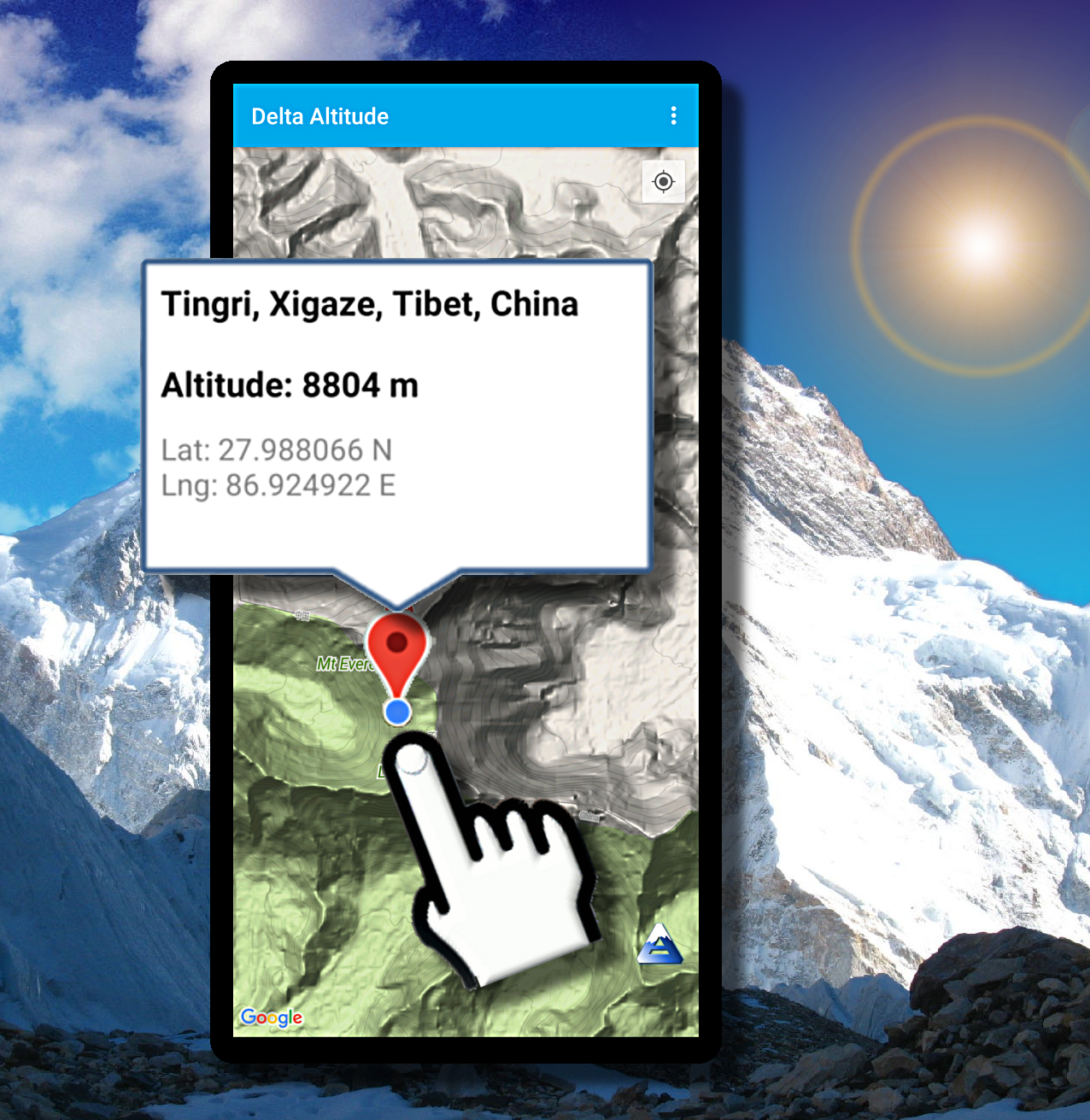 اسکرین شات 2 برنامه Delta Altitude