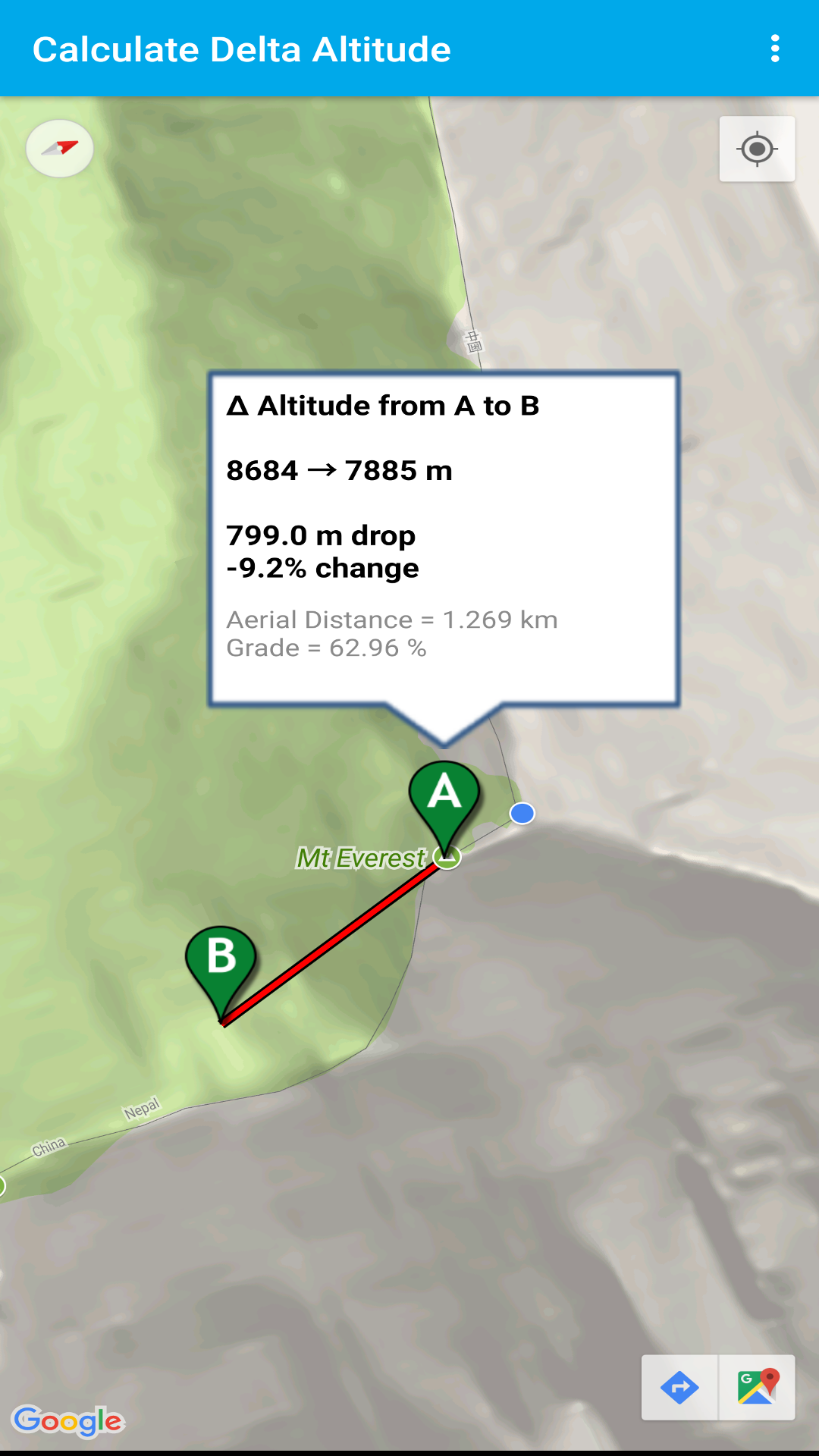 اسکرین شات 4 برنامه Delta Altitude