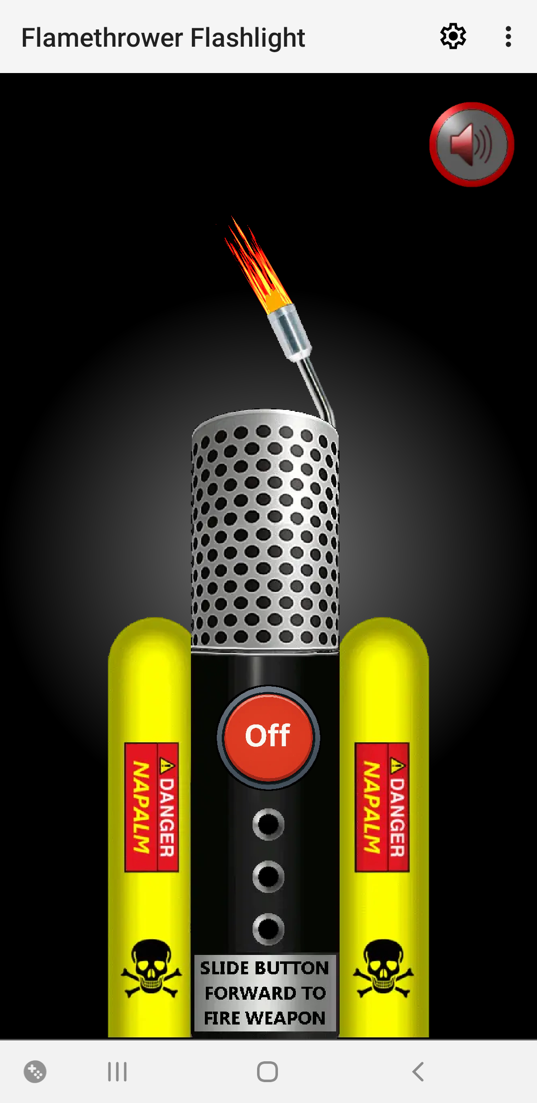 اسکرین شات 1 بازی Flamethrower Flashlight