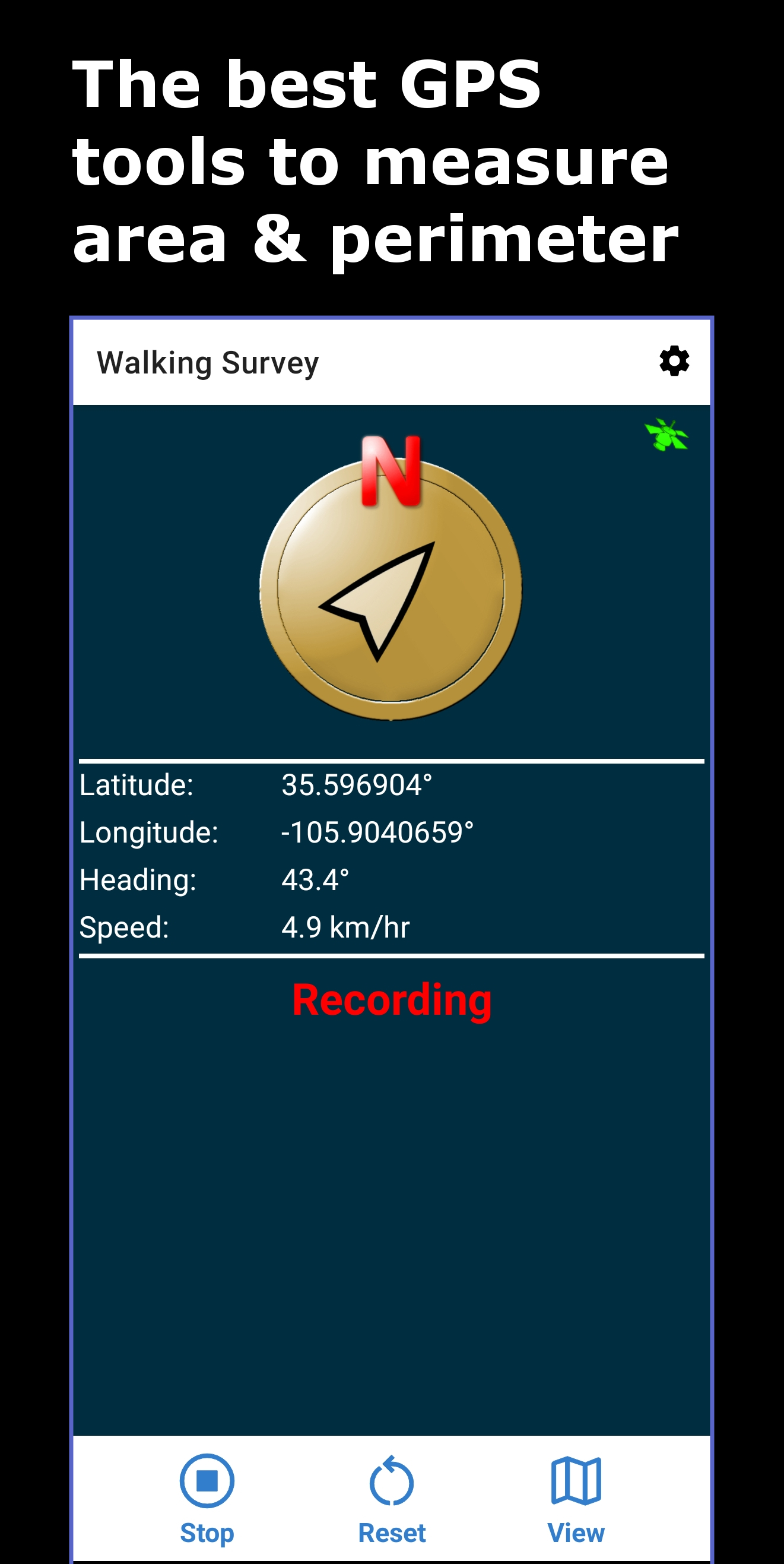 اسکرین شات 3 برنامه Land Calculator: Map Measure