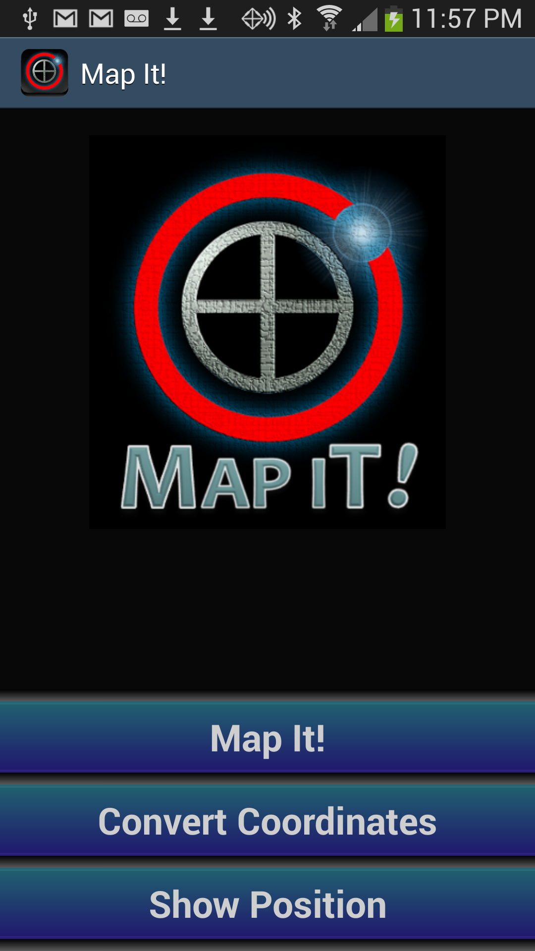 اسکرین شات 1 برنامه Map It!  Address & Coordinates