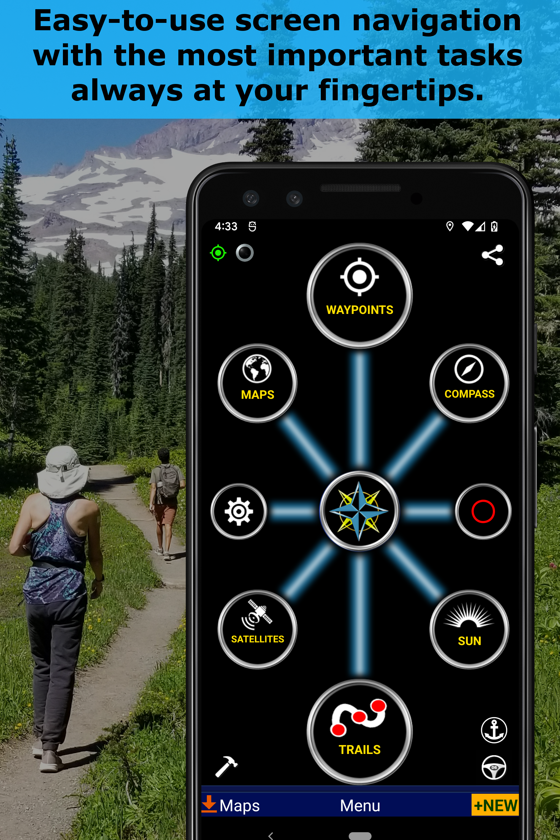 اسکرین شات 4 برنامه Polaris GPS Navigation