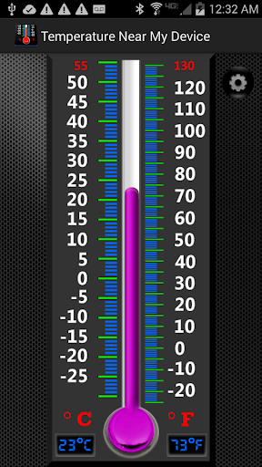 اسکرین شات 7 برنامه Real Mercury Thermometer