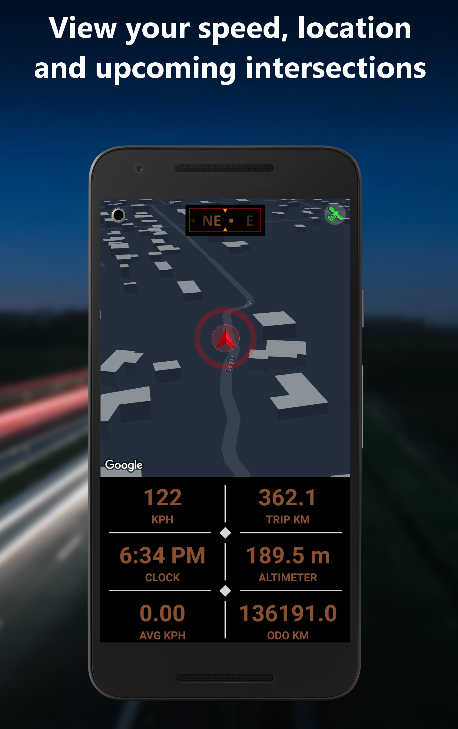 اسکرین شات 4 برنامه DS Speedometer Custom