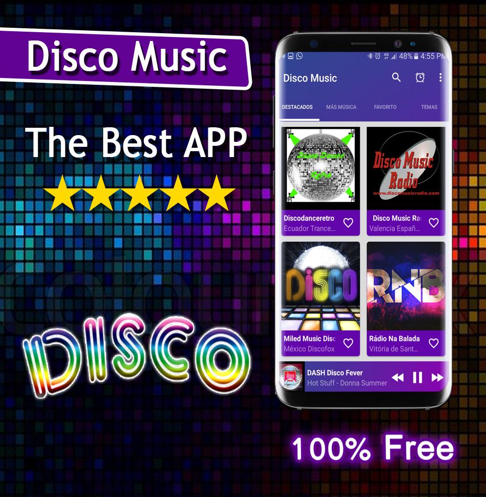 اسکرین شات 3 برنامه Disco Music app
