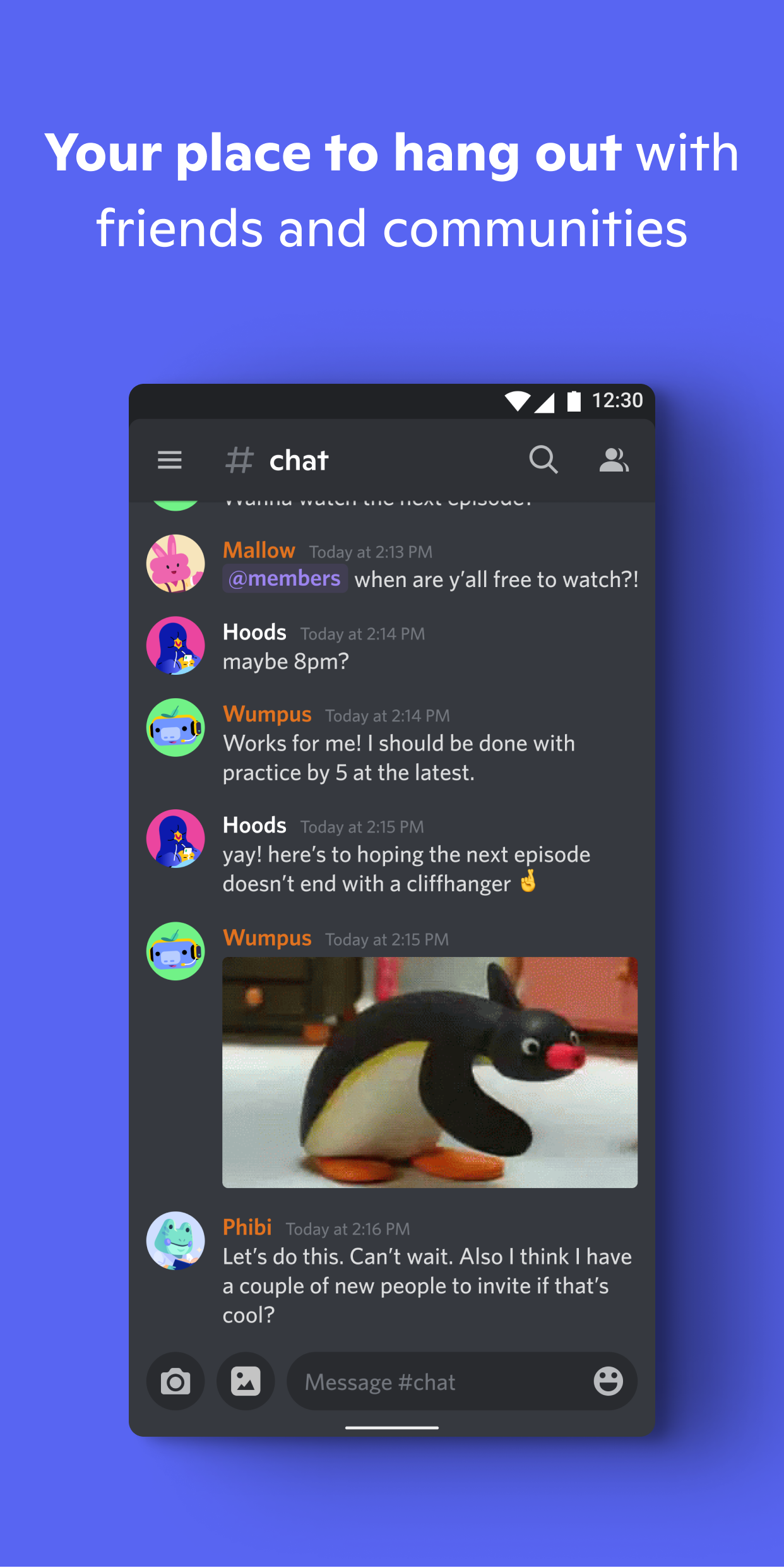 اسکرین شات 1 برنامه دیسکورد (Discord)