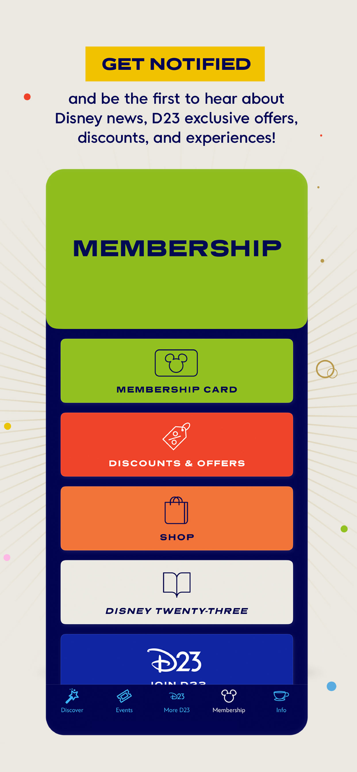 اسکرین شات 4 برنامه Disney D23