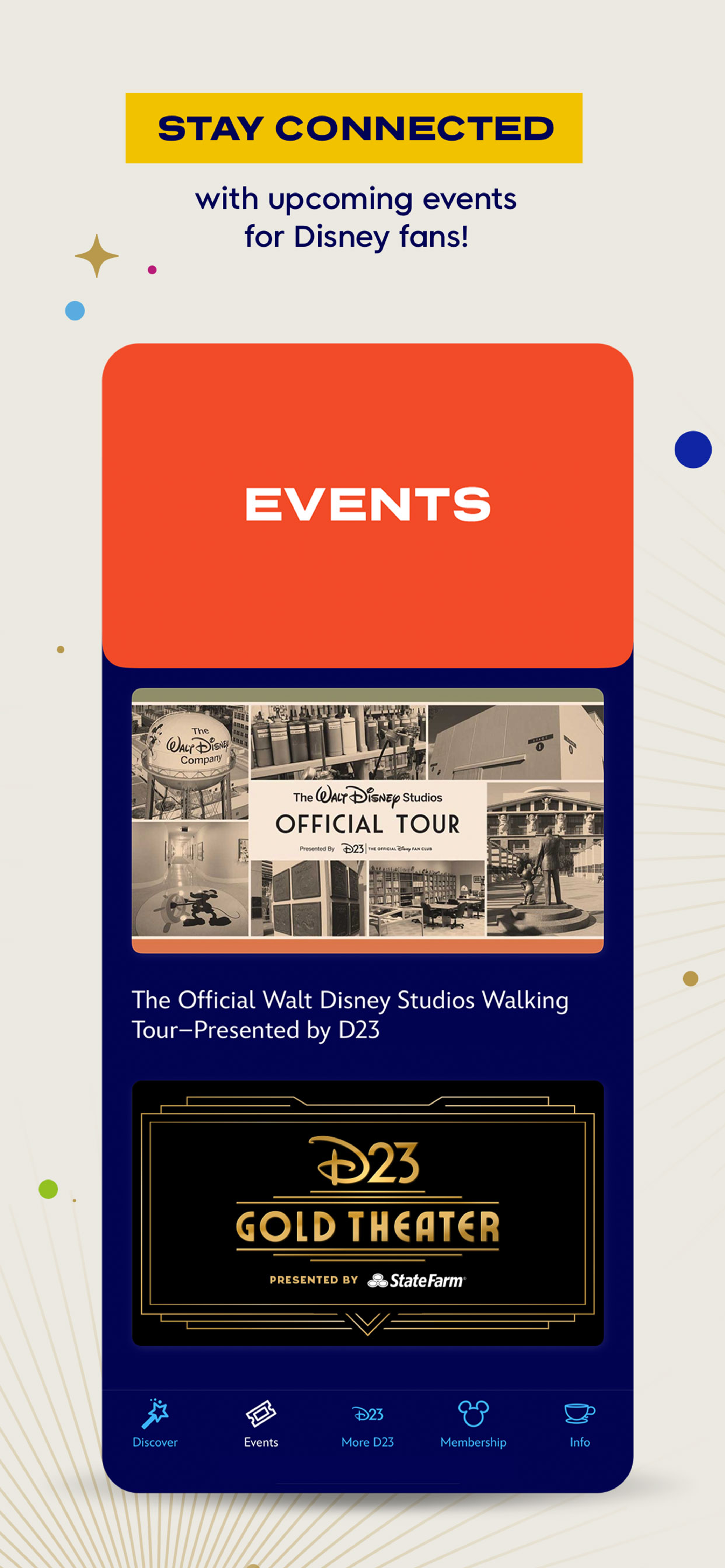 اسکرین شات 3 برنامه Disney D23