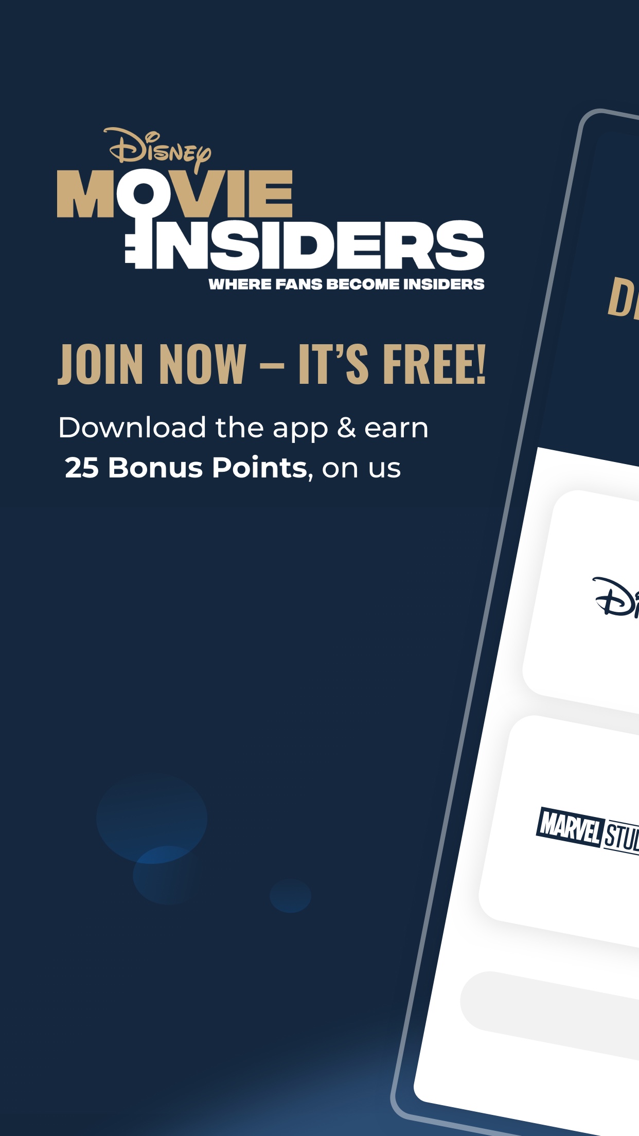 اسکرین شات 1 برنامه Disney Movie Insiders