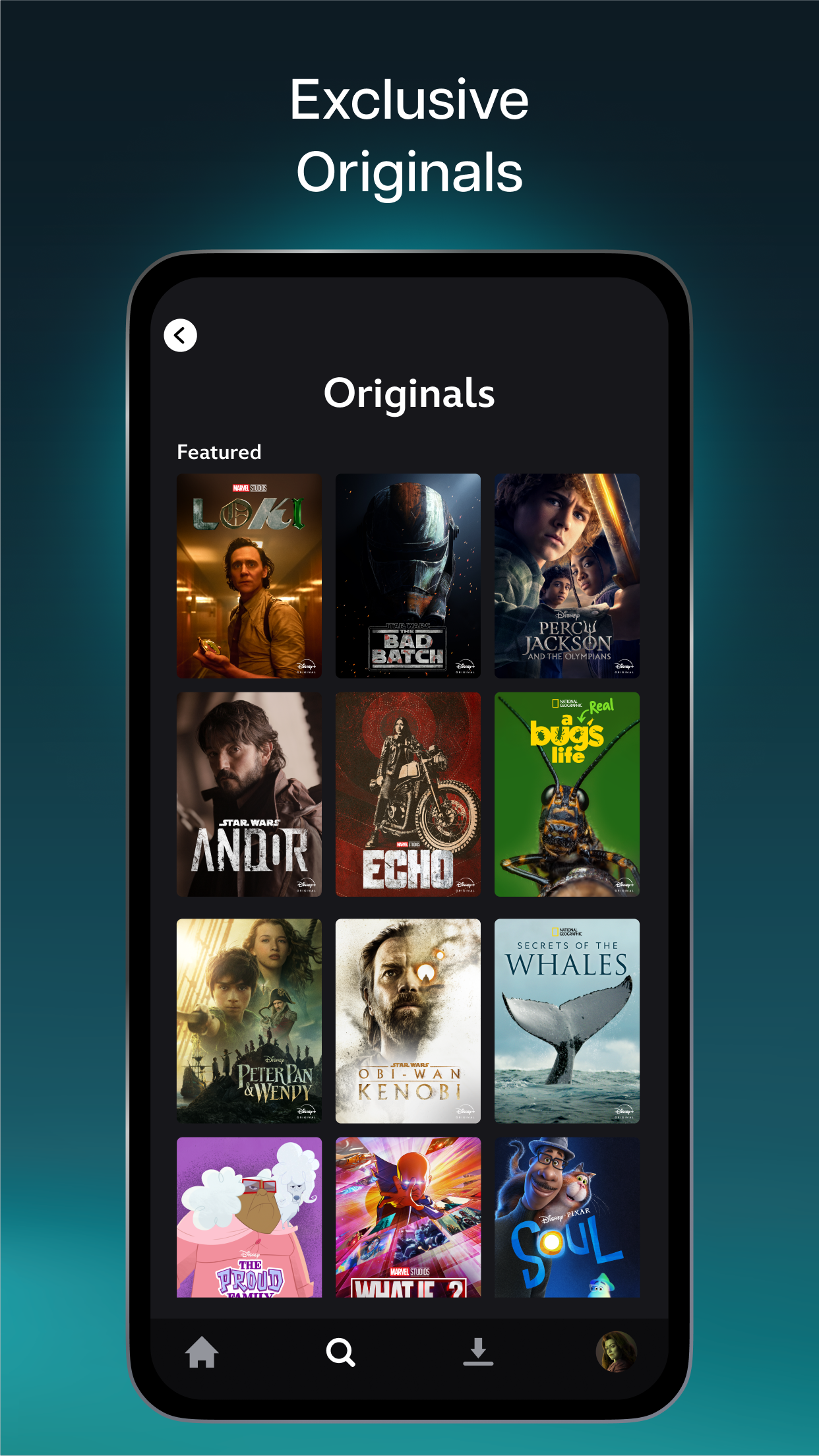 اسکرین شات 3 برنامه Disney+