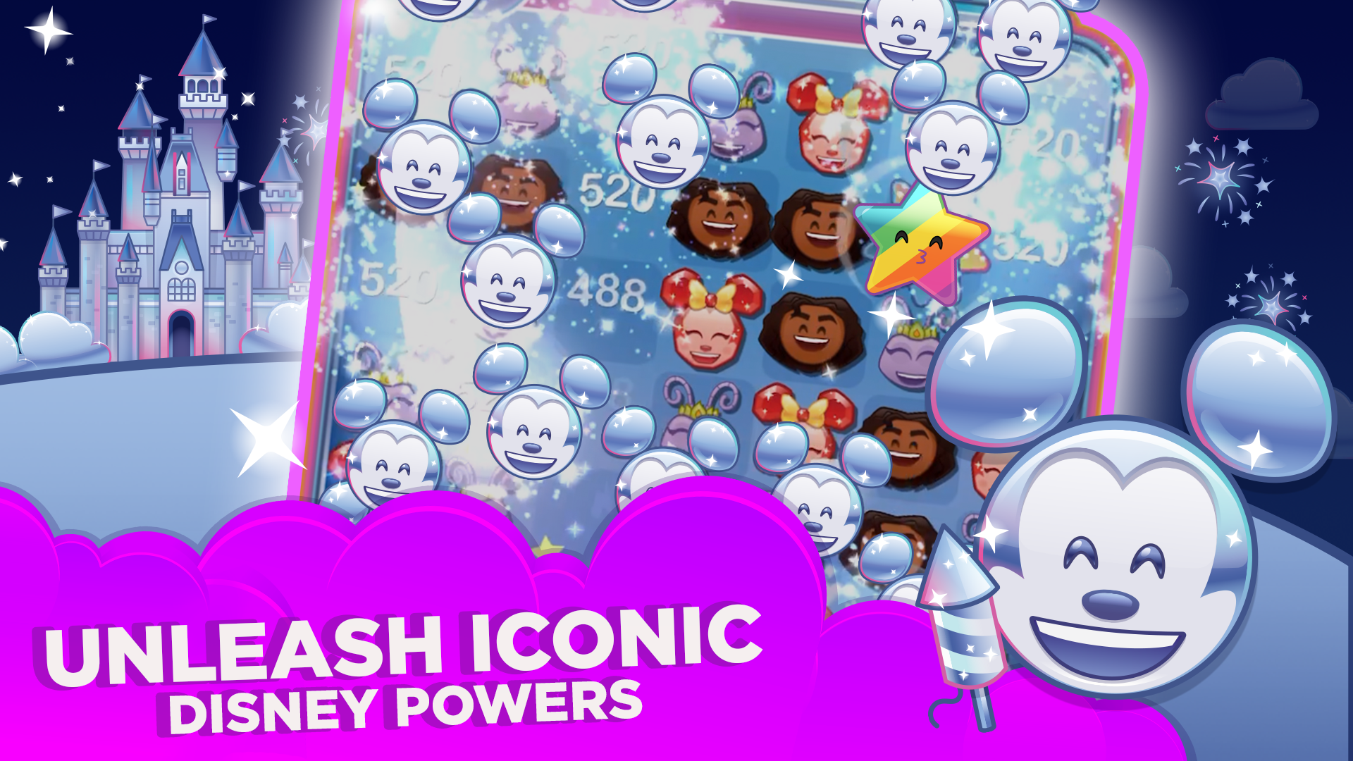اسکرین شات 5 بازی Disney Emoji Blitz Game