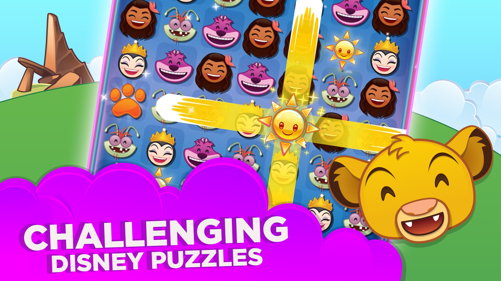 اسکرین شات 4 بازی Disney Emoji Blitz Game