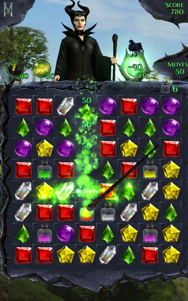 اسکرین شات 6 بازی Disney Maleficent Free Fall