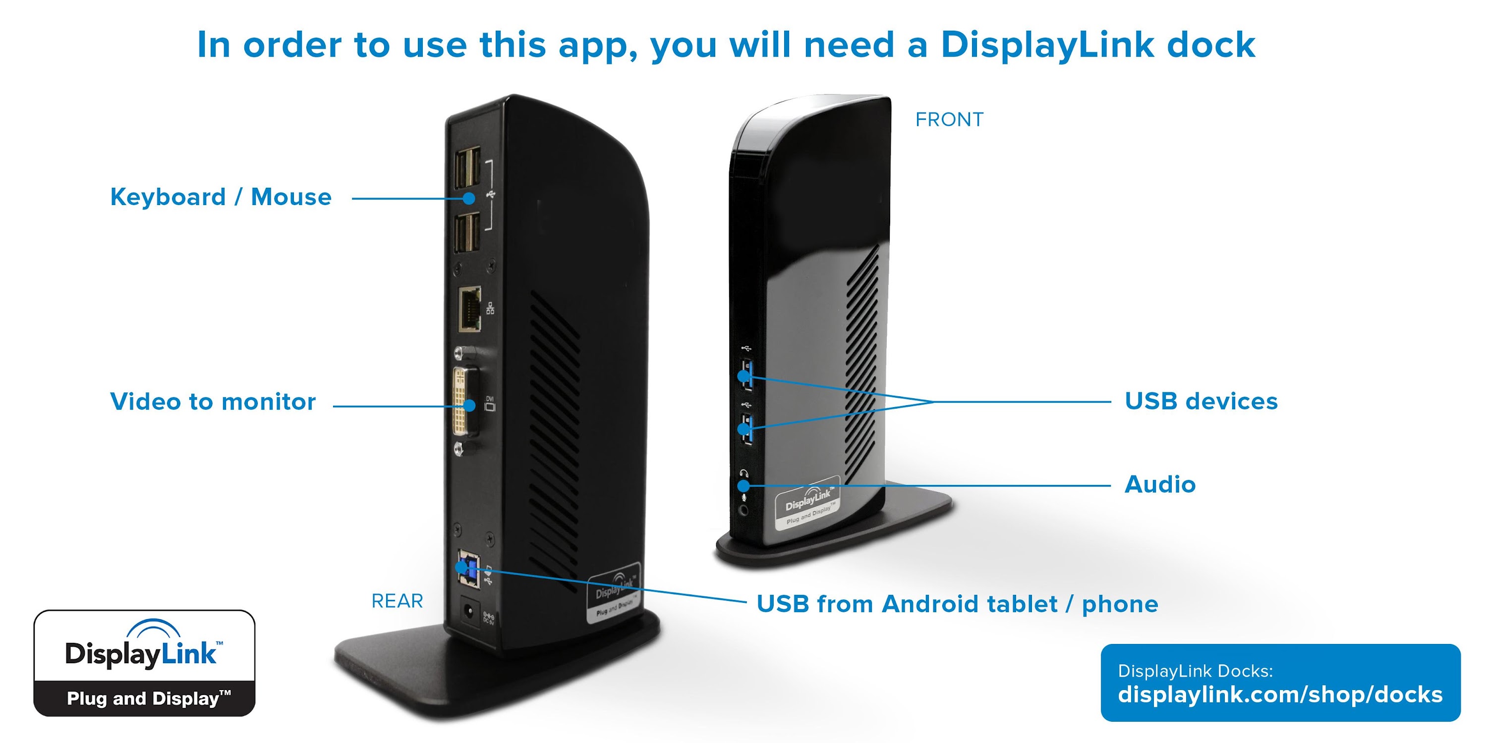 اسکرین شات 3 برنامه DisplayLink Desktop (Demo)