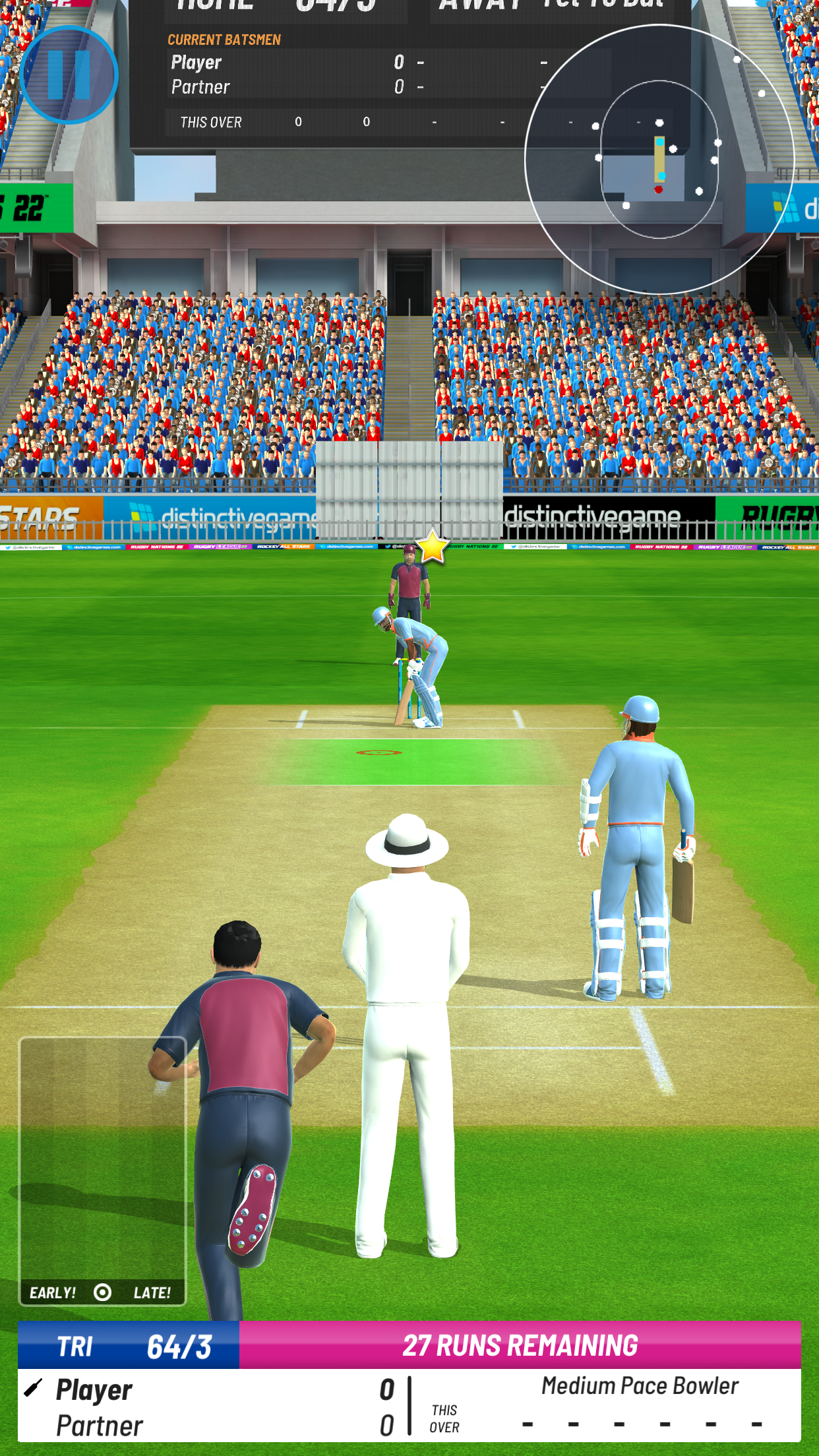اسکرین شات 1 بازی Cricket Megastar 2